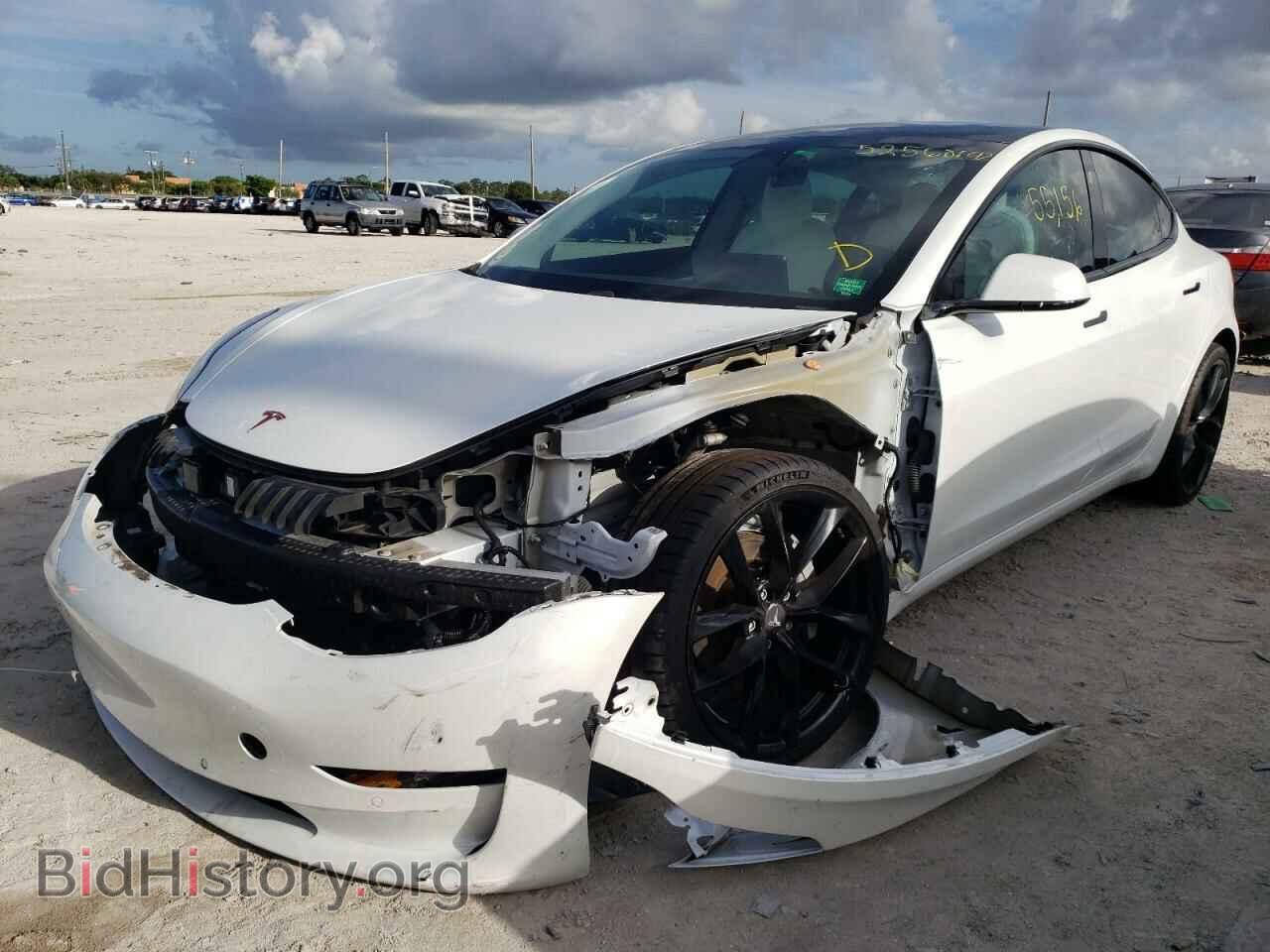 2019 TESLA MODEL 3 - VIN: 5YJ3E1EBXKF195575 - Photo 2