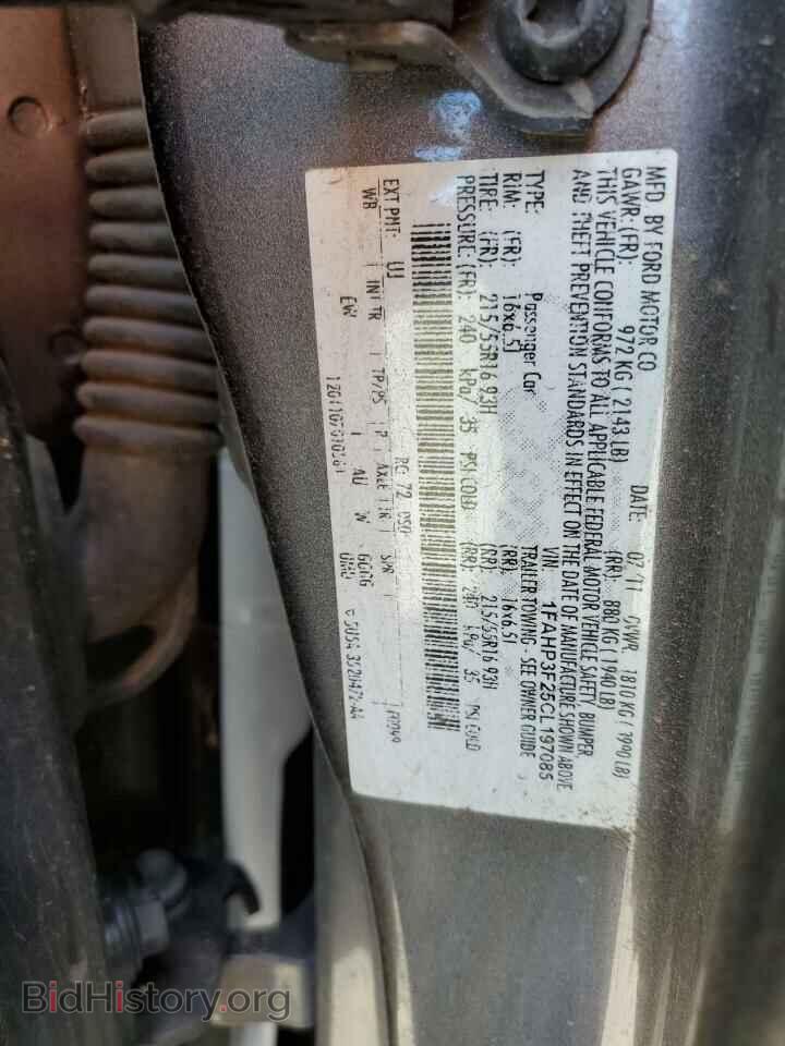 2012 FORD FOCUS - VIN: 1FAHP3F25CL197085 - Photo 10