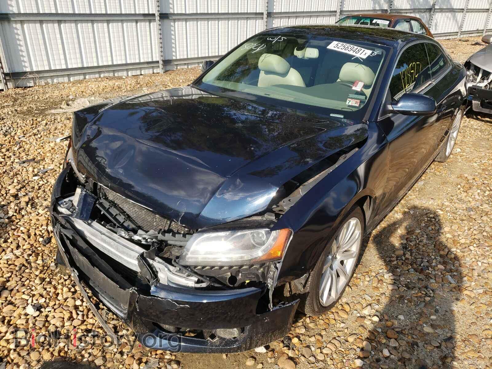 2011 AUDI A5 - VIN: WAULFAFR5BA014557 - Фото 2