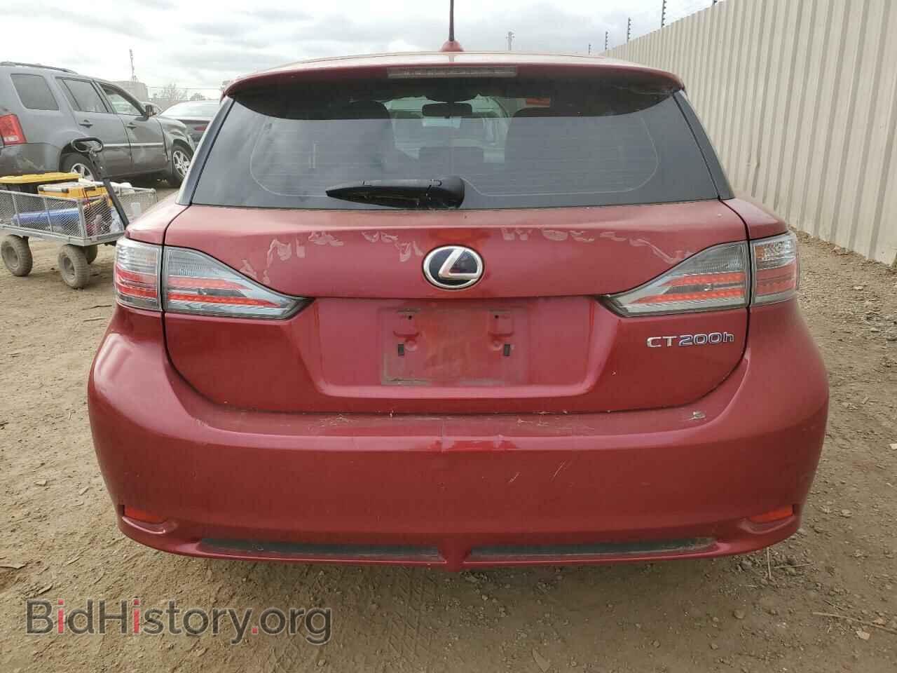 2011 LEXUS CT 200 - VIN: JTHKD5BH9B2004504 - Фото 6