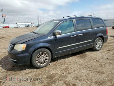 2011 Chrysler MINIVAN Limited, blue — VIN 2A4RR6DG5BR613869, Copart