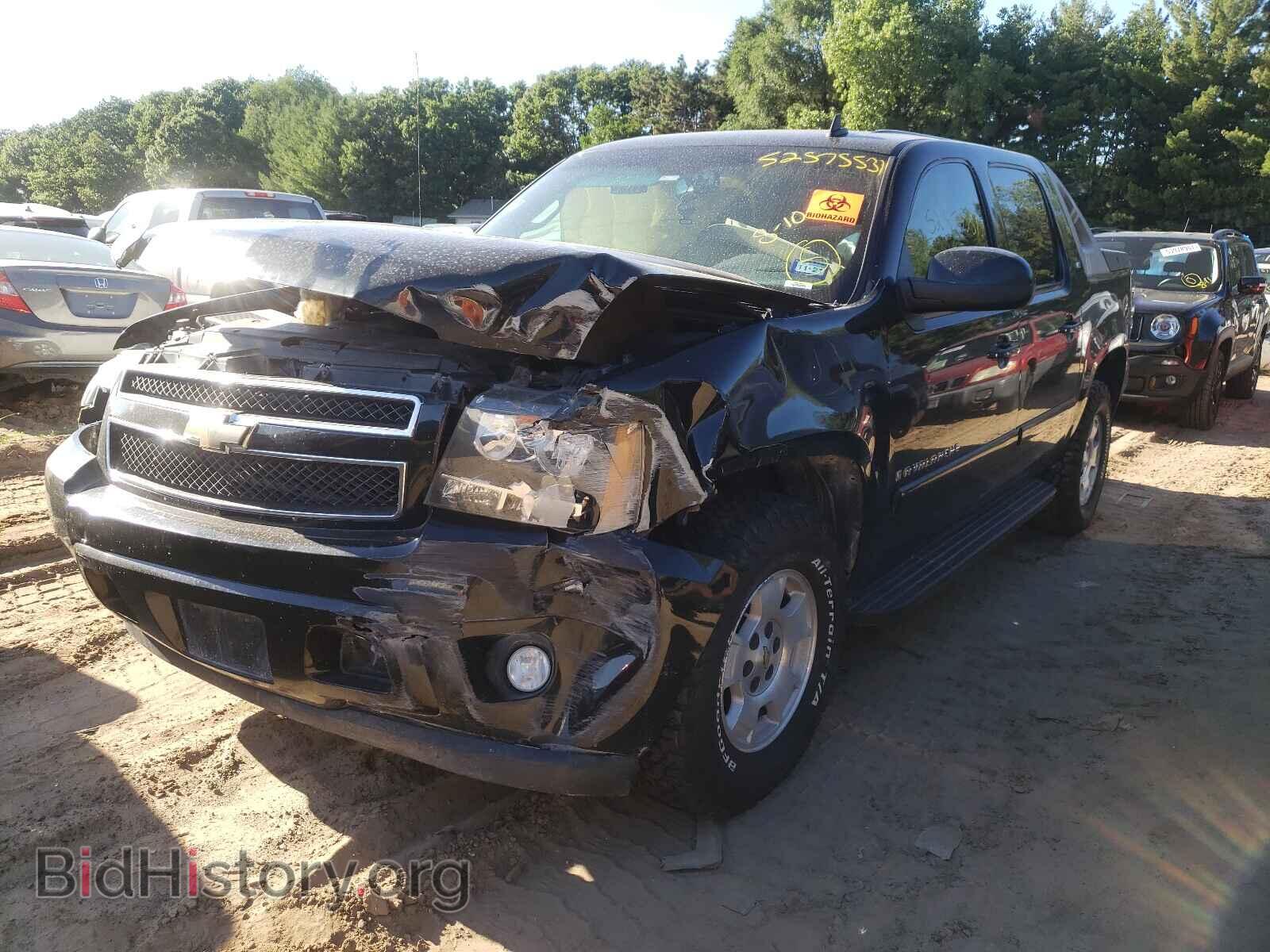 2007 CHEVROLET AVALANCHE - VIN: 3GNEC12097G208357 - Фото 2