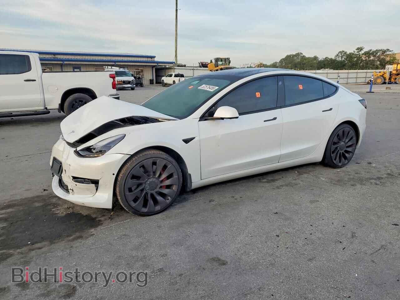 Photo 5YJ3E1EC6MF044809 - TESLA MODEL 3 2021