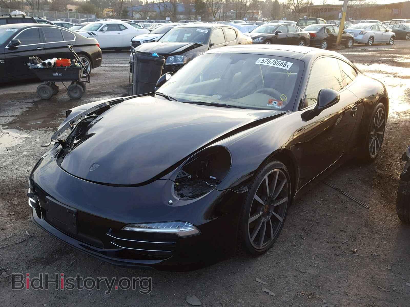 2013 PORSCHE 911 - VIN: WP0AA2A93DS108195 - Фото 2
