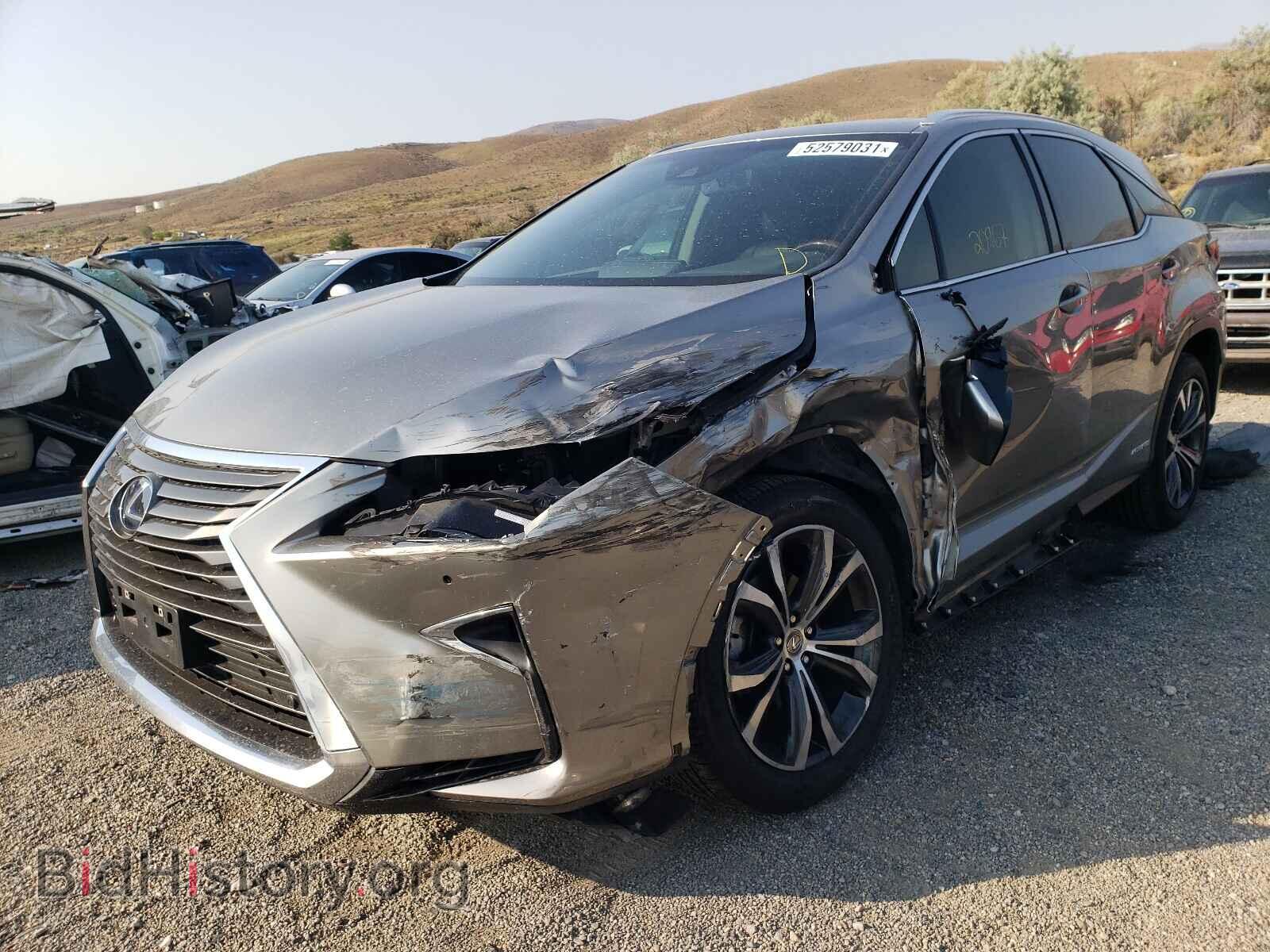 2017 LEXUS RX450 - VIN: 2T2BGMCA5HC020175 - Фото 2