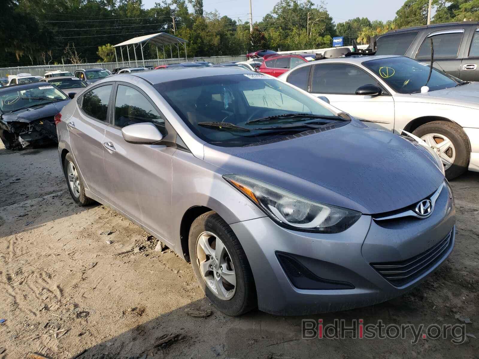 Фотография 5NPDH4AE8FH651786 - HYUNDAI ELANTRA 2015