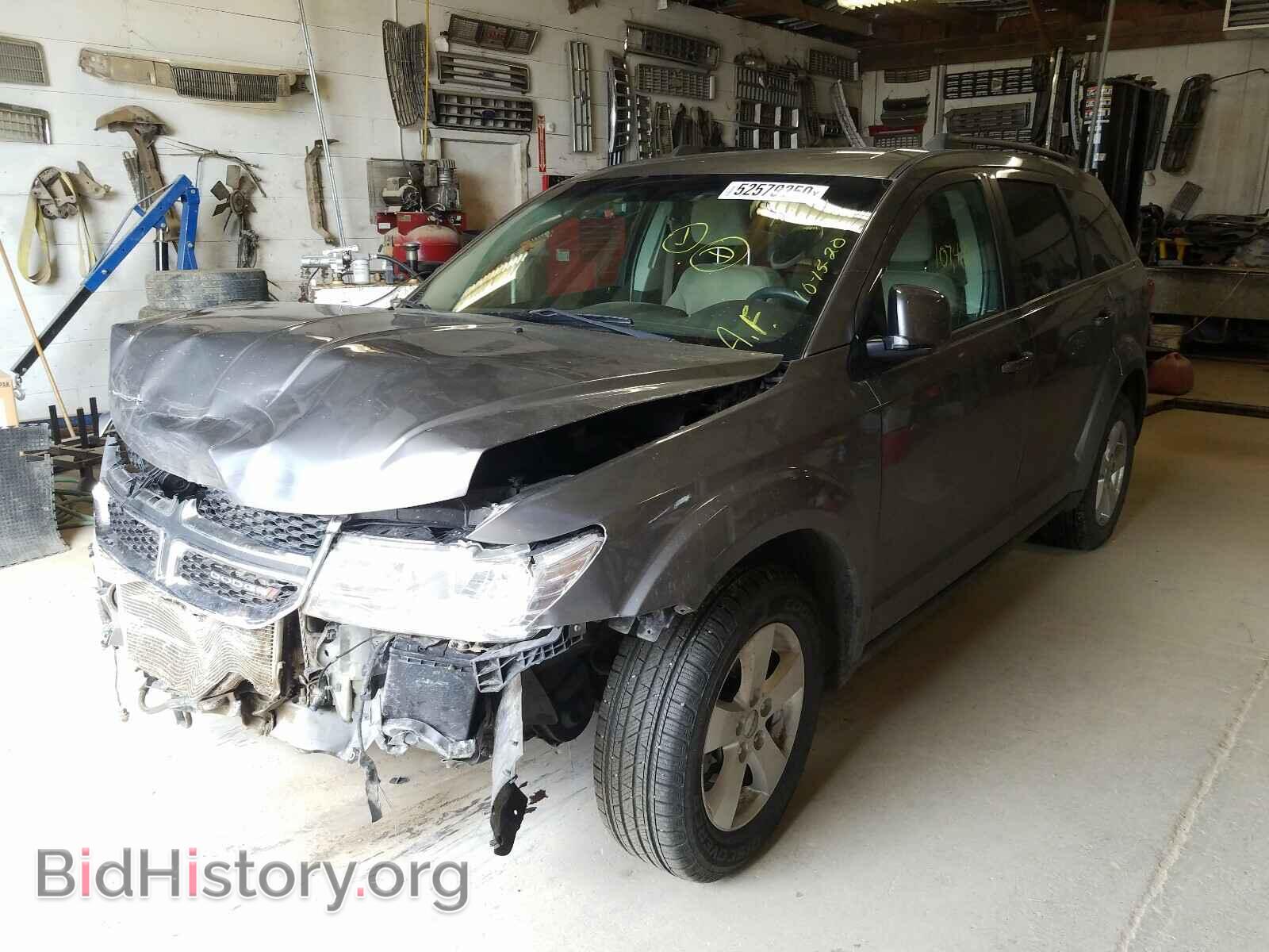 2012 DODGE JOURNEY - VIN: 3C4PDDBG2CT191271 - Фото 2