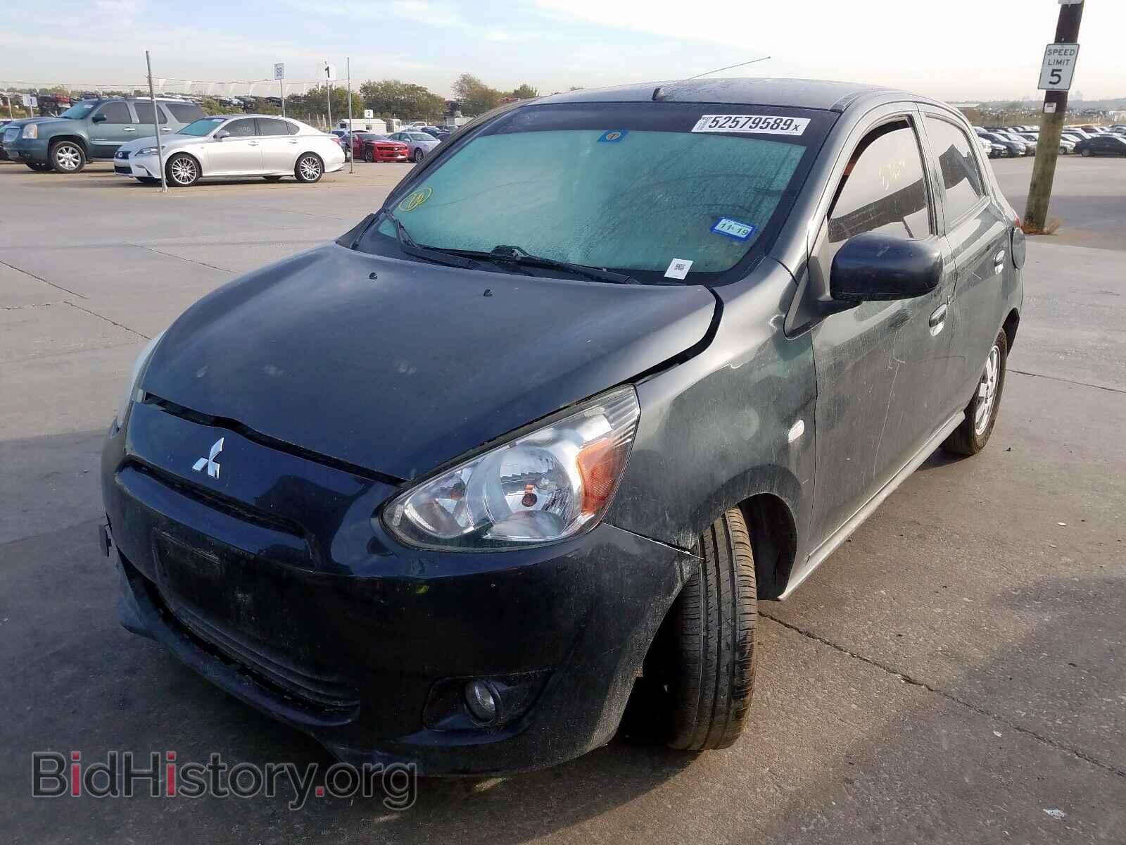2014 MITSUBISHI MIRAGE - VIN: ML32A4HJ2EH002712 - Фото 2