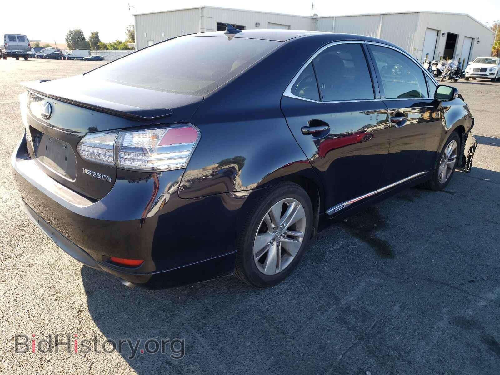 2010 LEXUS HS - VIN: JTHBB1BA5A2036480 - Фото 4