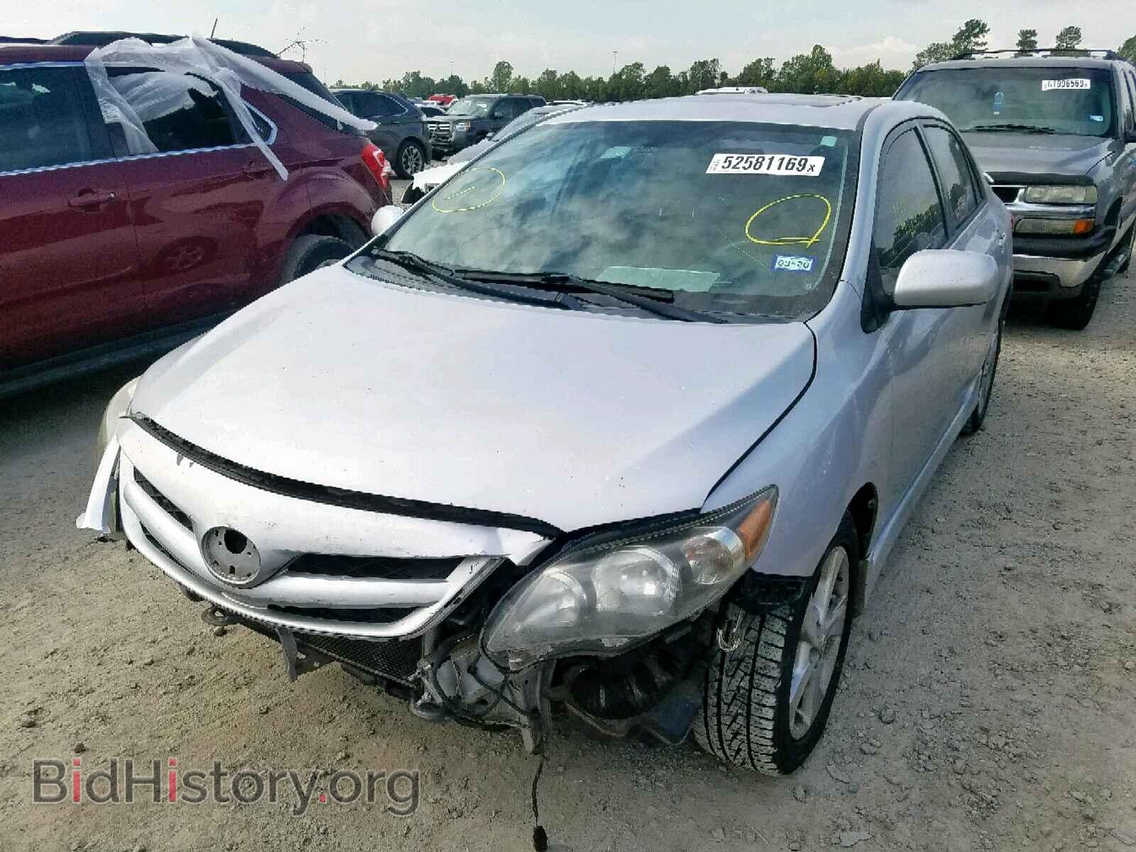 2012 TOYOTA COROLLA BA - VIN: 2T1BU4EEXCC816717 - Фото 2