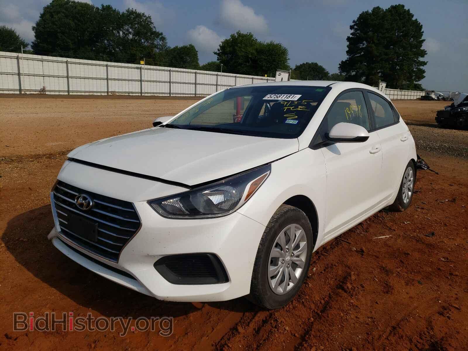 2020 HYUNDAI ACCENT - VIN: 3KPC24A66LE109155 - Фото 2