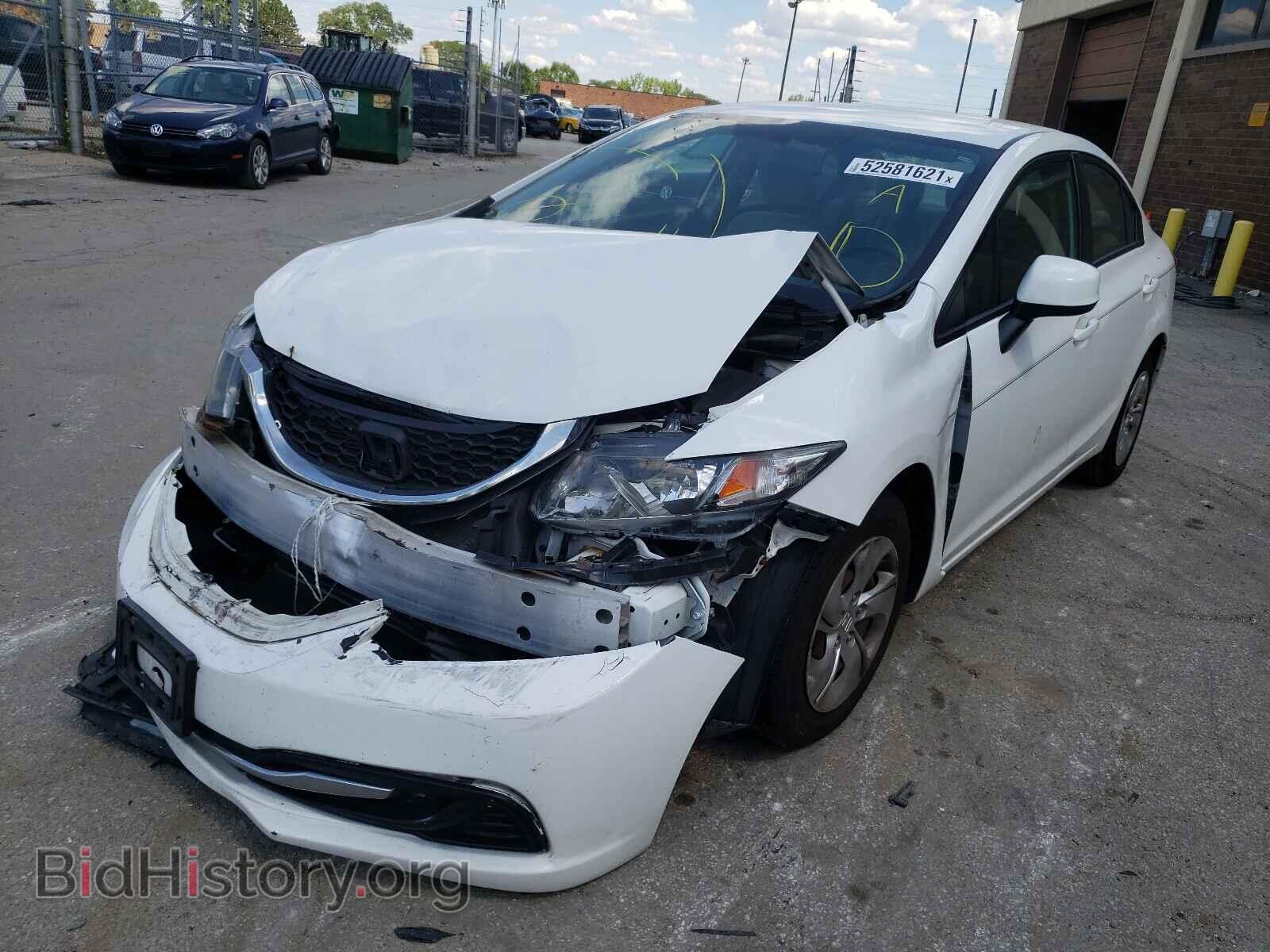 2013 HONDA CIVIC - VIN: 19XFB2F55DE062798 - Фото 2