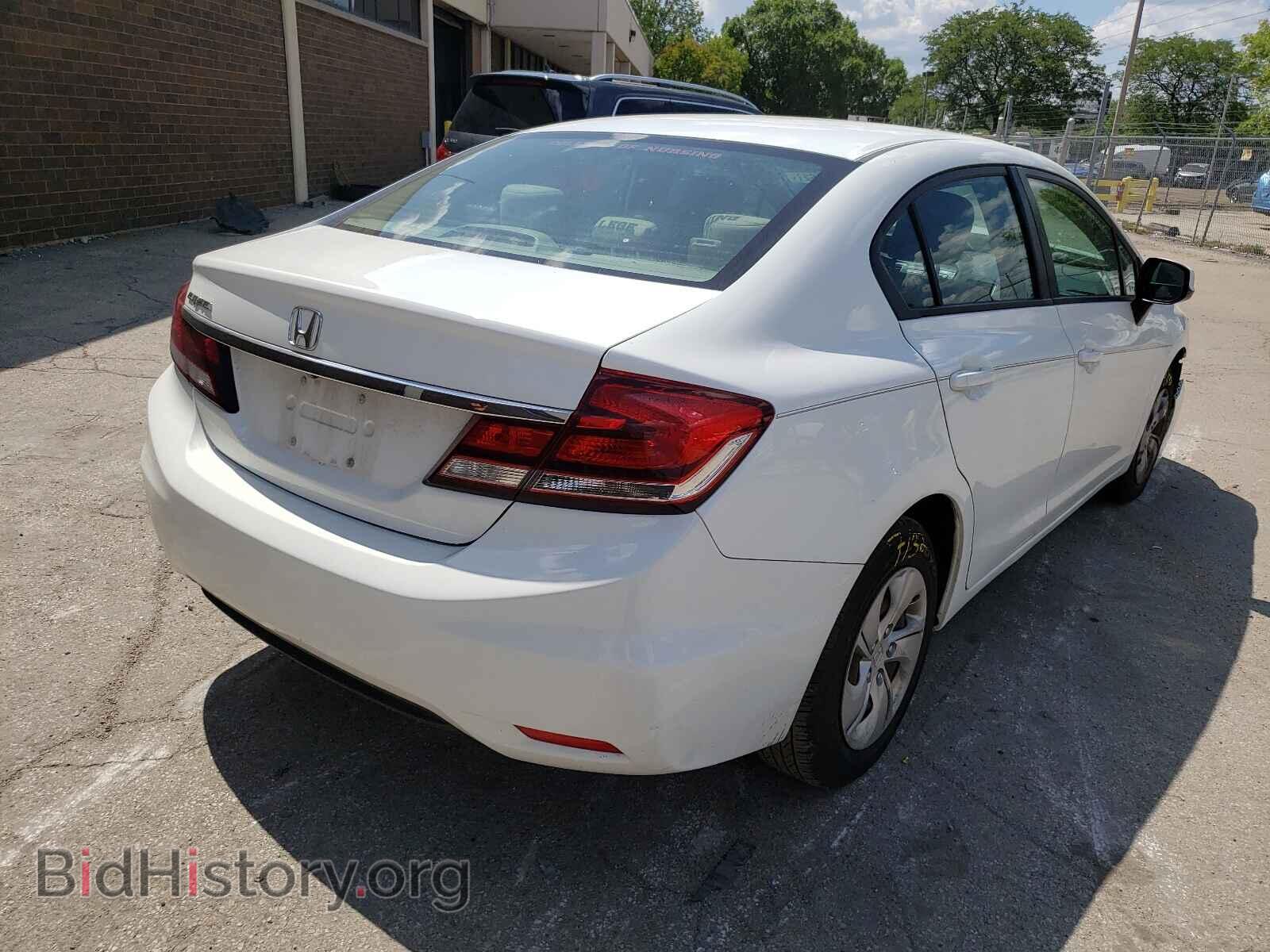 2013 HONDA CIVIC - VIN: 19XFB2F55DE062798 - Фото 4