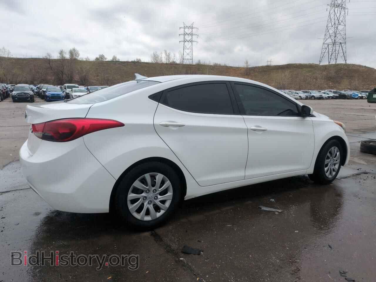 2011 HYUNDAI ELANTRA - VIN: 5NPDH4AE8BH013161 - Фото 3