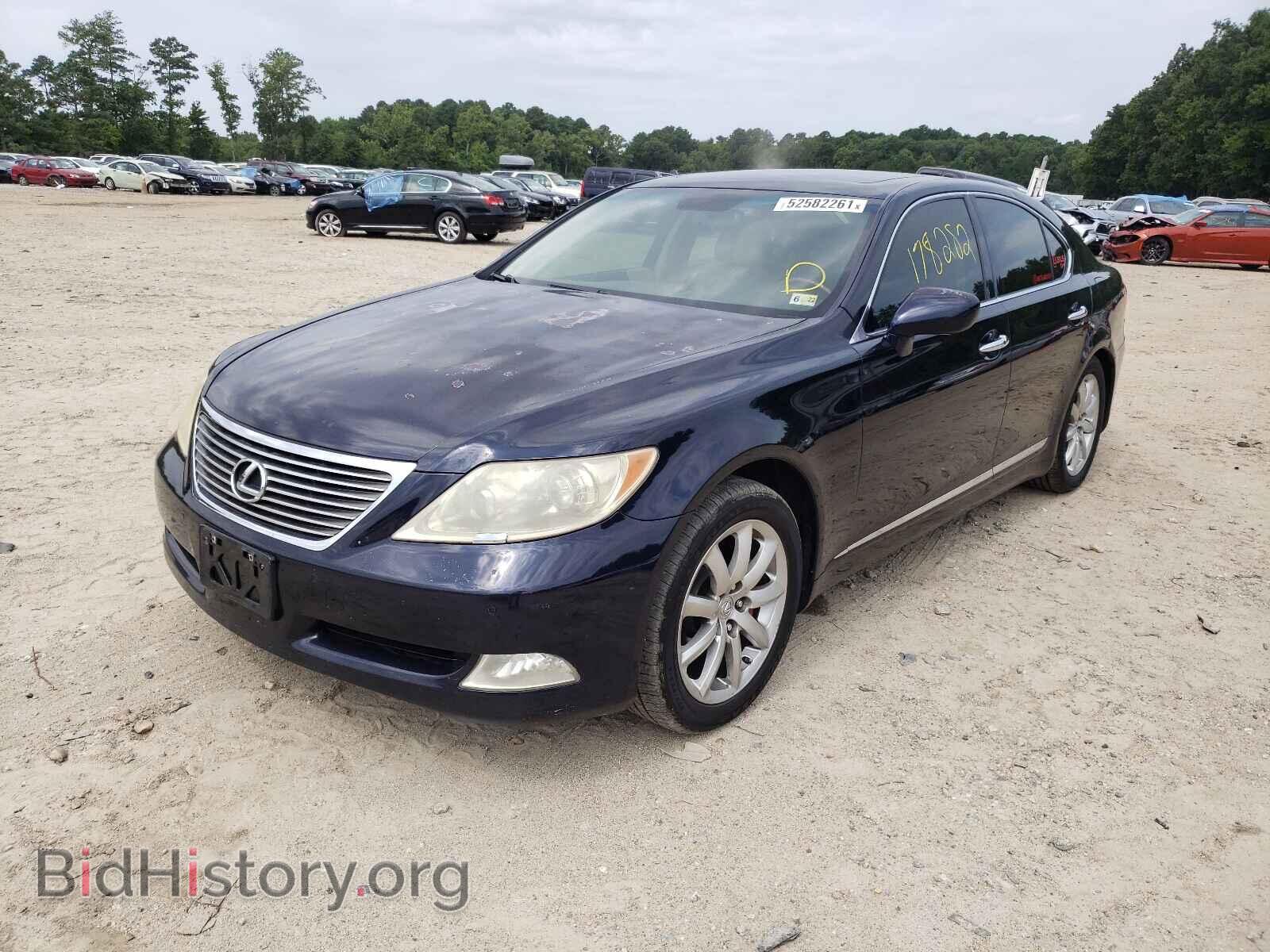2008 LEXUS LS460 - VIN: JTHBL46F785053083 - Фото 2