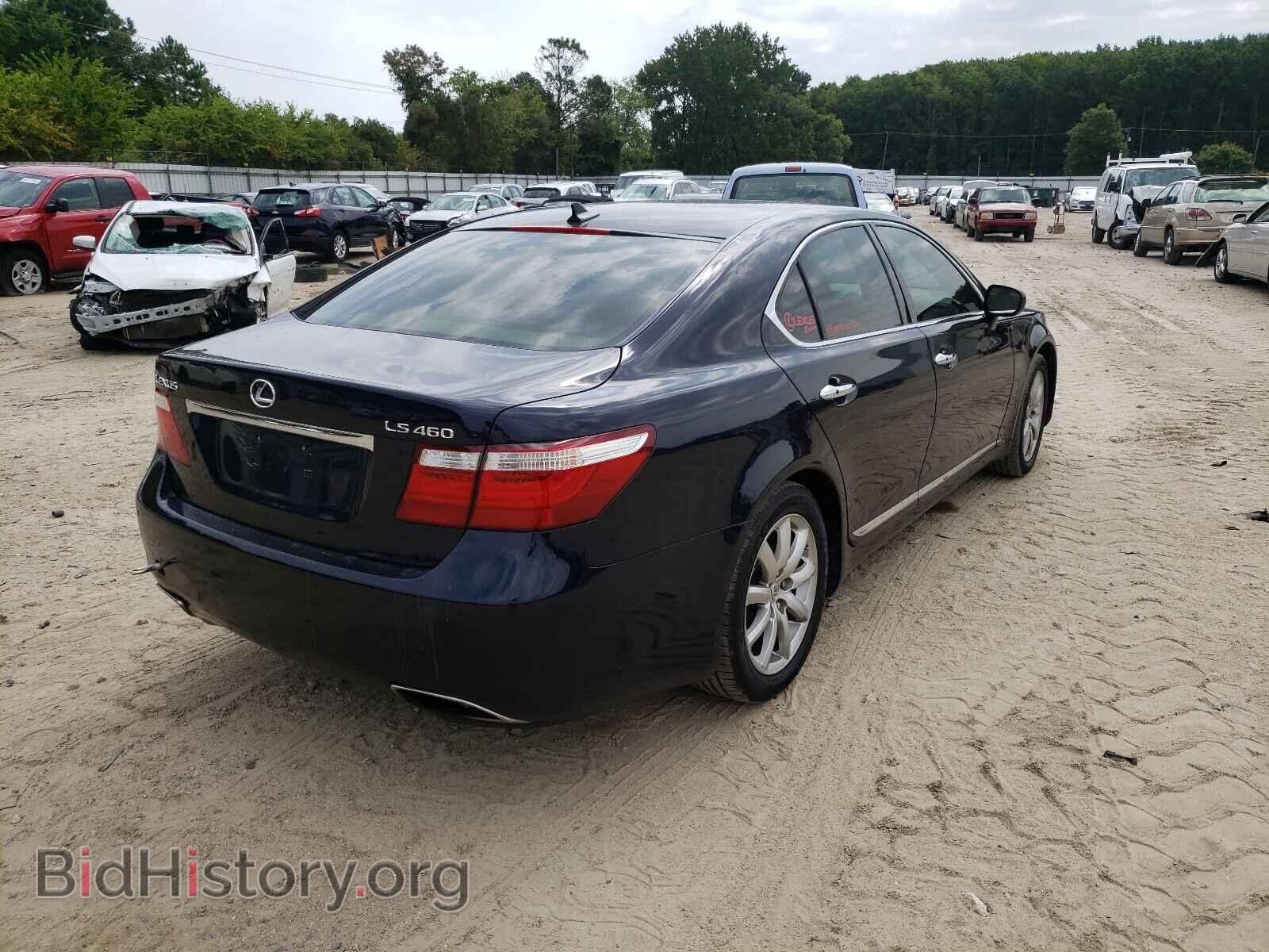 2008 LEXUS LS460 - VIN: JTHBL46F785053083 - Фото 4