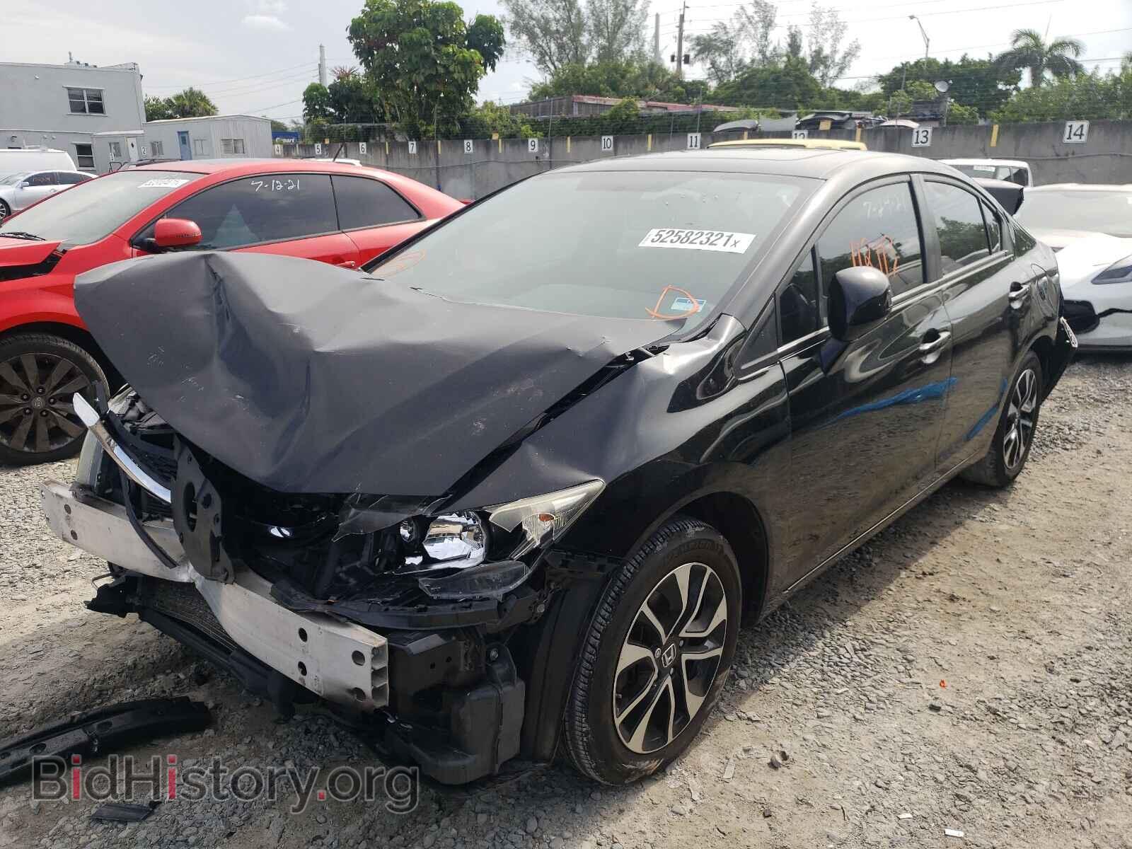 2013 HONDA CIVIC - VIN: 19XFB2F86DE091253 - Фото 2