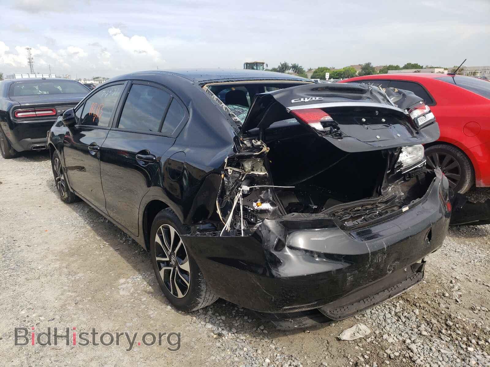 2013 HONDA CIVIC - VIN: 19XFB2F86DE091253 - Фото 3