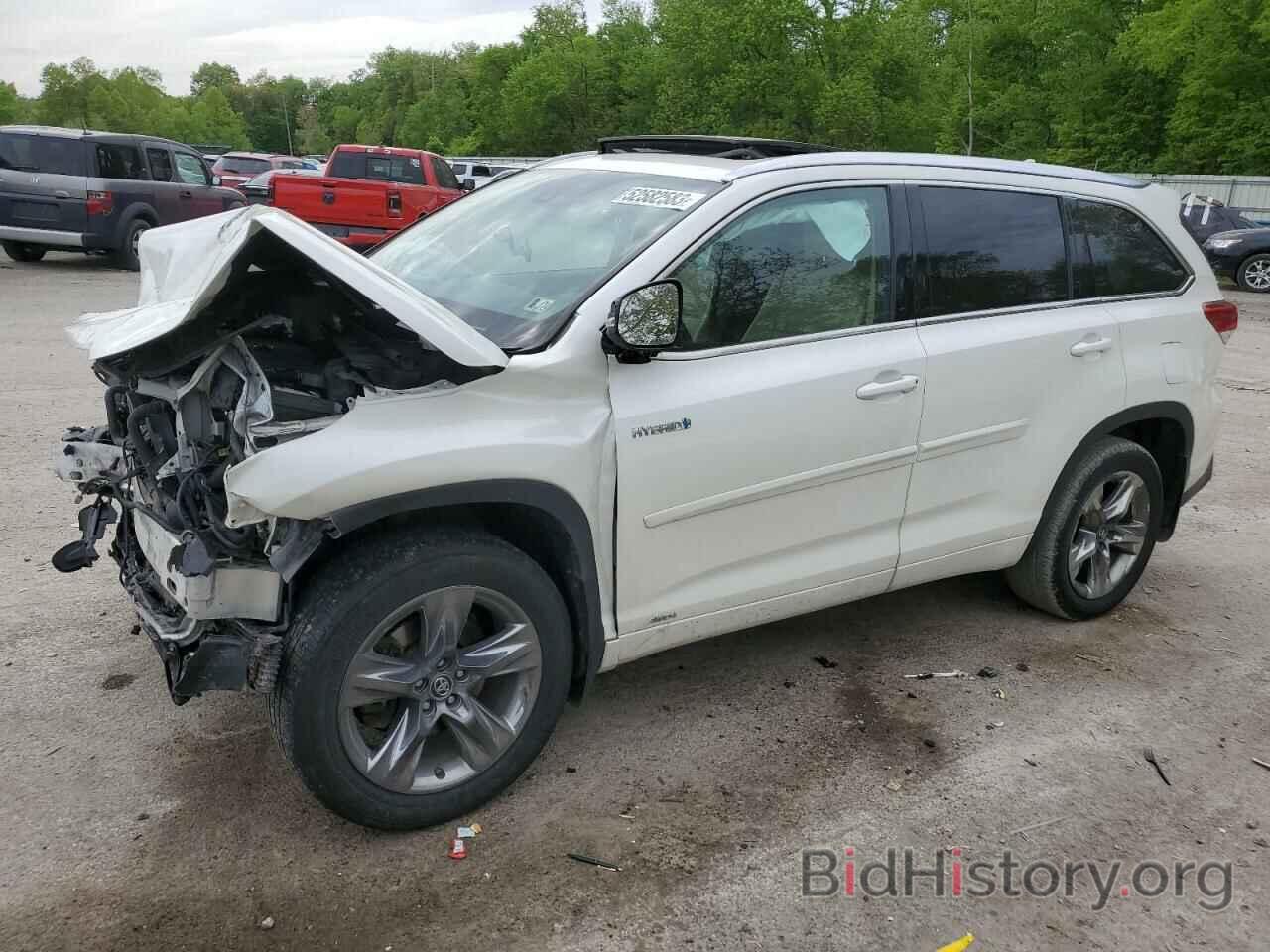 Photo 5TDDGRFH0KS054266 - TOYOTA HIGHLANDER 2019