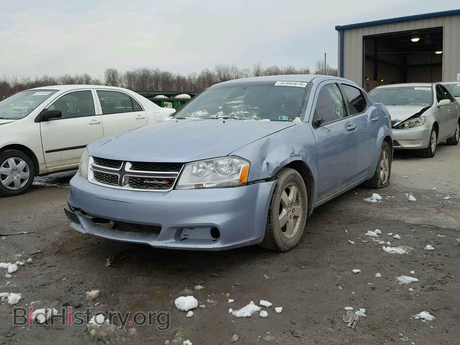 2013 DODGE AVENGER - VIN: 1C3CDZAB8DN616127 - Фото 2