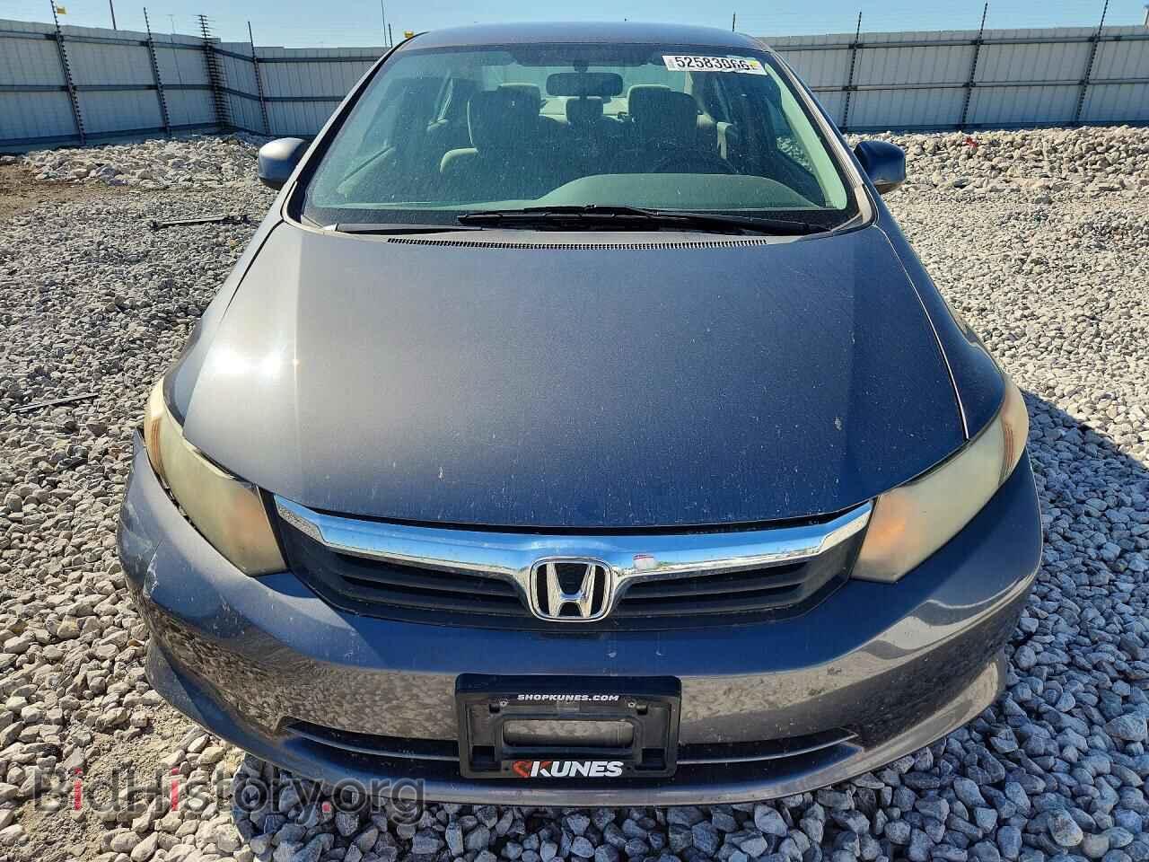 2012 HONDA CIVIC - VIN: 19XFB2F55CE018234 - Фото 5