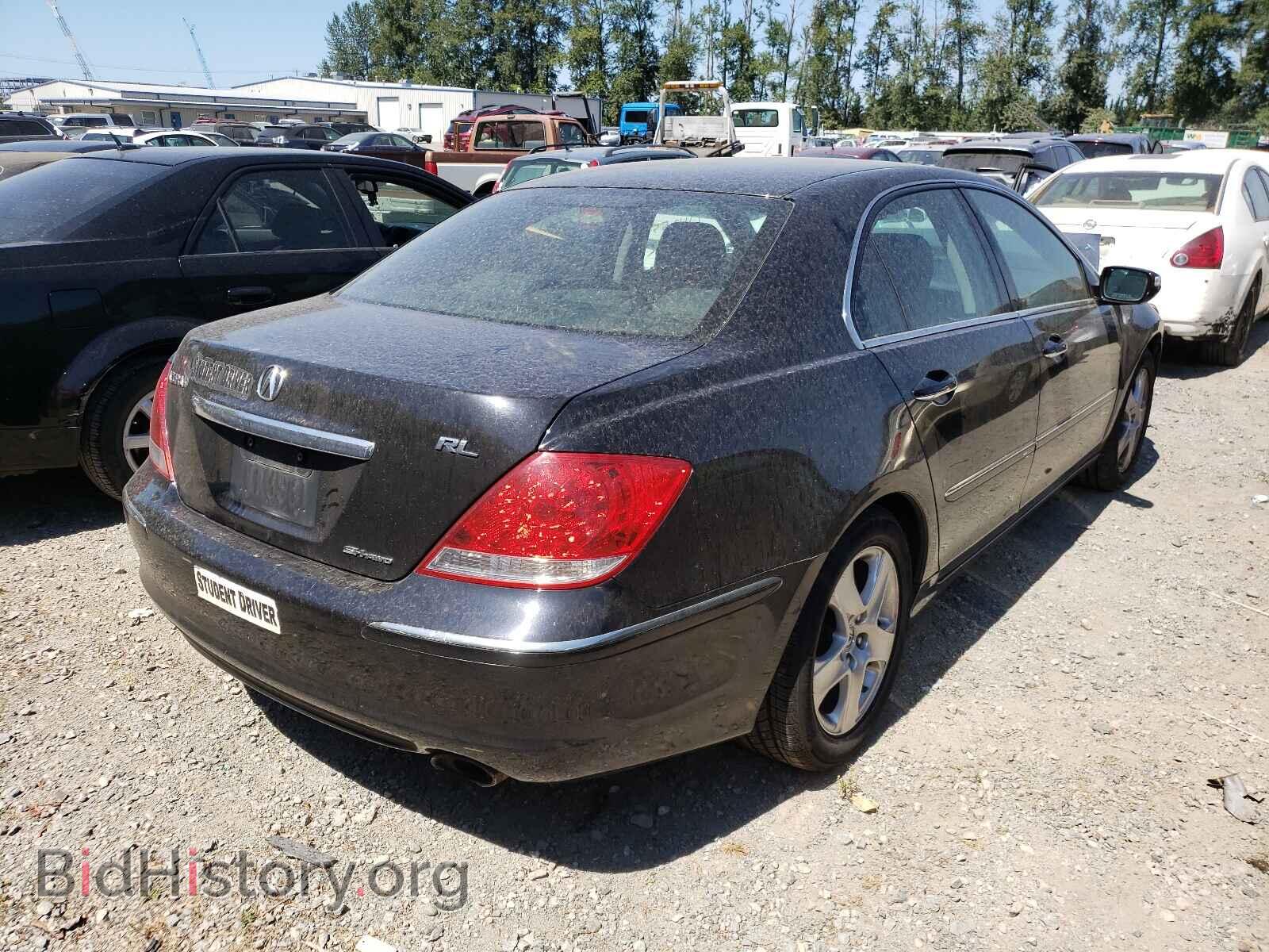 2007 ACURA RL - VIN: JH4KB16677C003490 - Фото 4