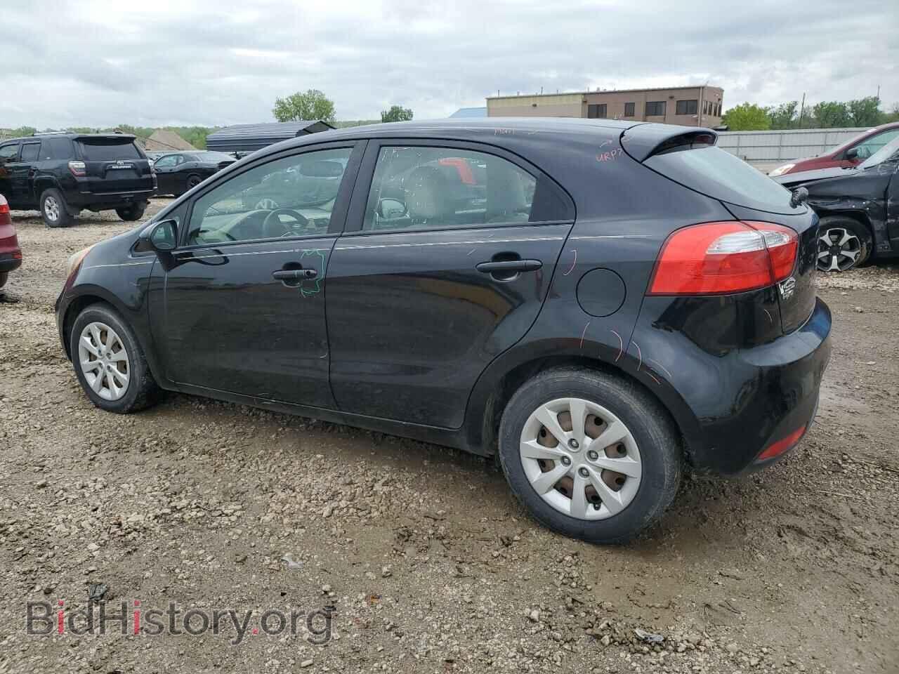 2012 KIA RIO - VIN: KNADM5A38C6094459 - Фото 2