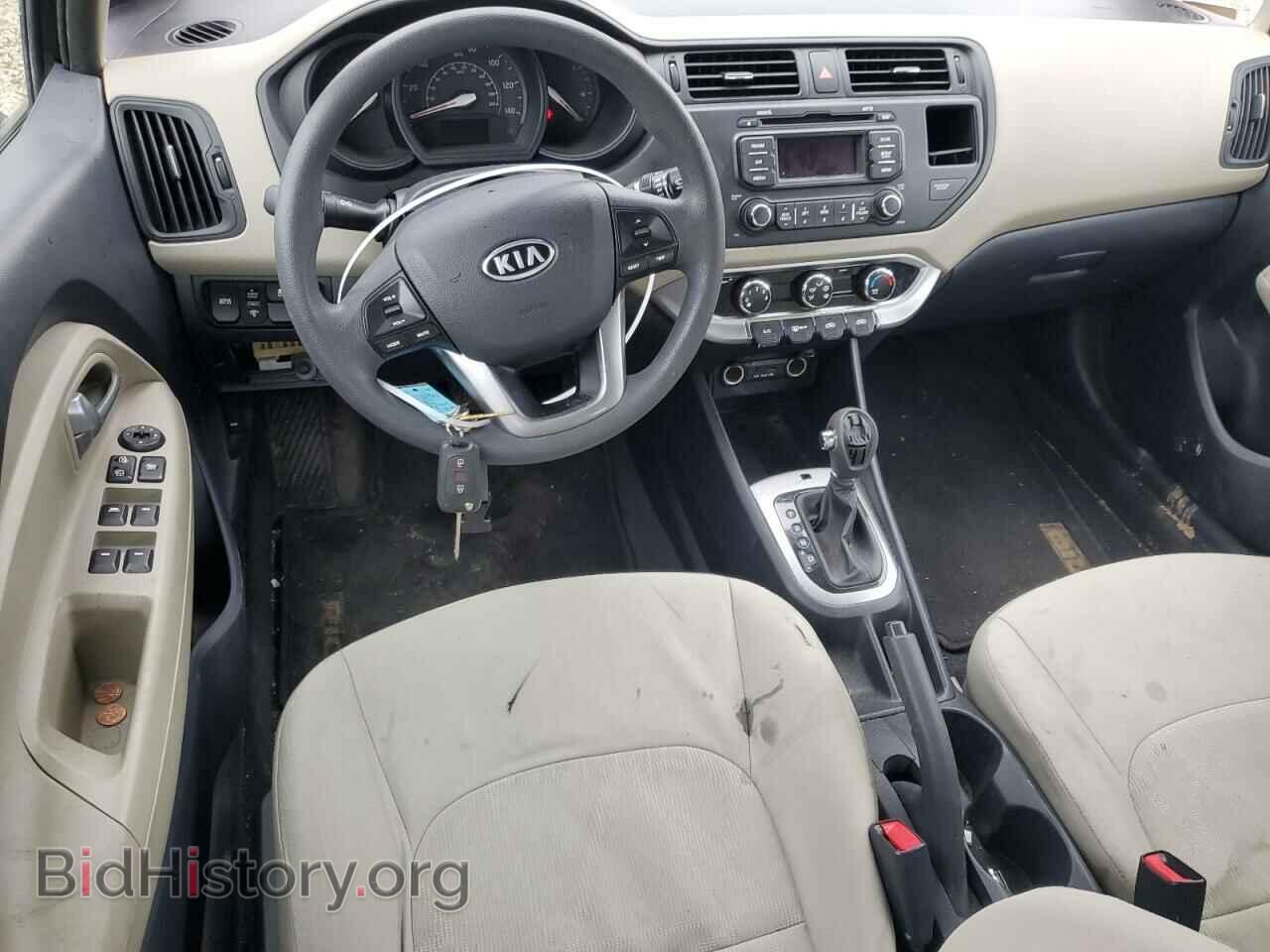 2012 KIA RIO - VIN: KNADM5A38C6094459 - Фото 8