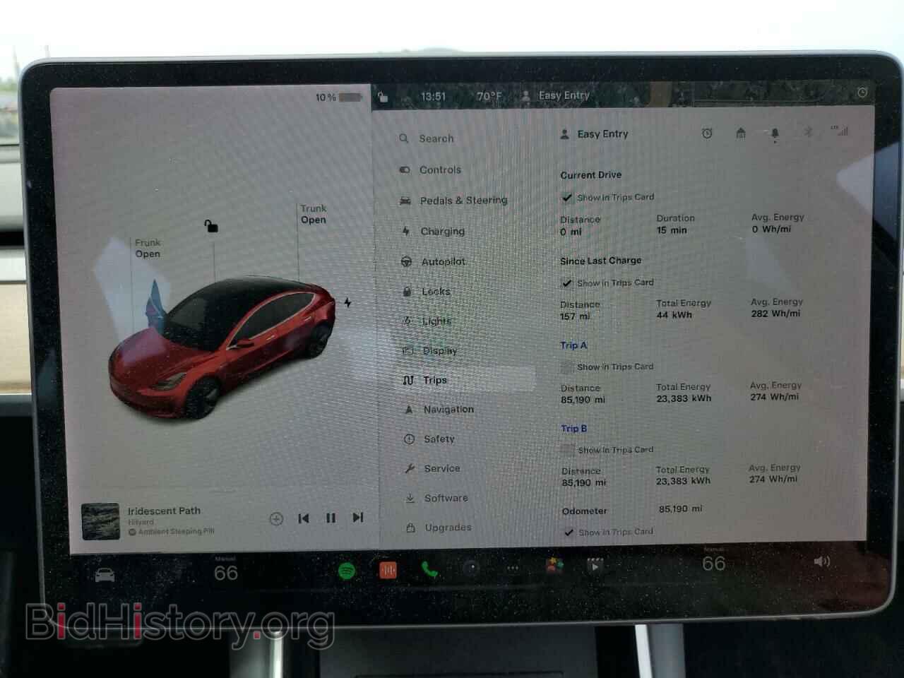 2018 TESLA MODEL 3 - VIN: 5YJ3E1EB4JF054502 - Фото 9