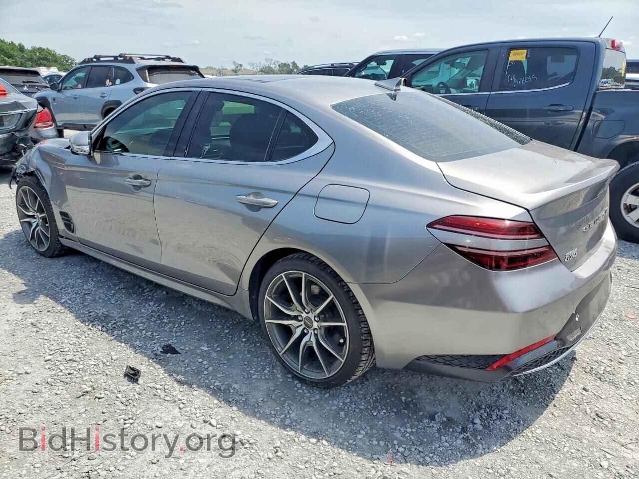2022 GENESIS G70 - VIN: KMTG34TA5NU087171 - Фото 2