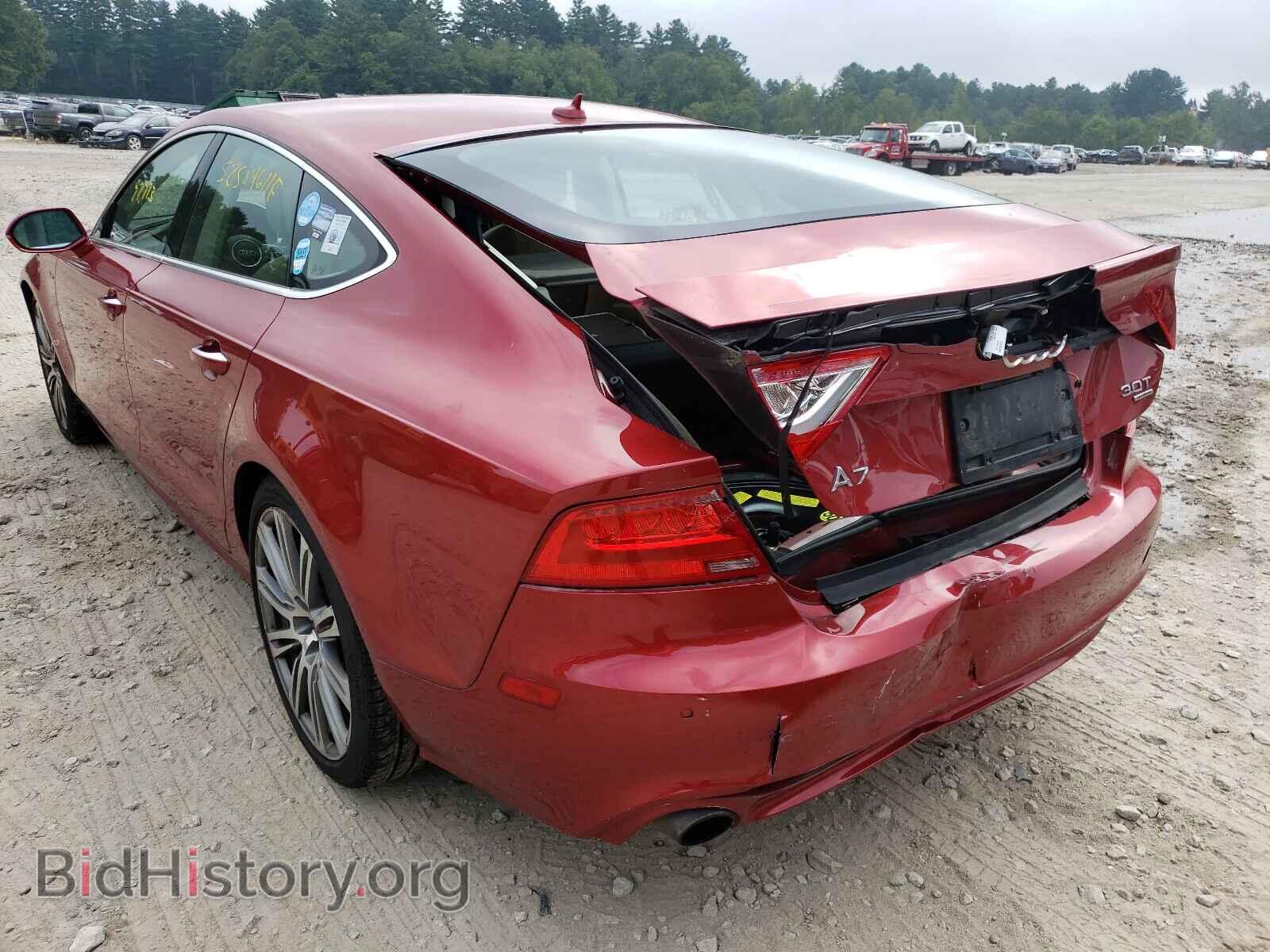 2014 AUDI A7 - VIN: WAUWGAFC2EN140961 - Фото 3