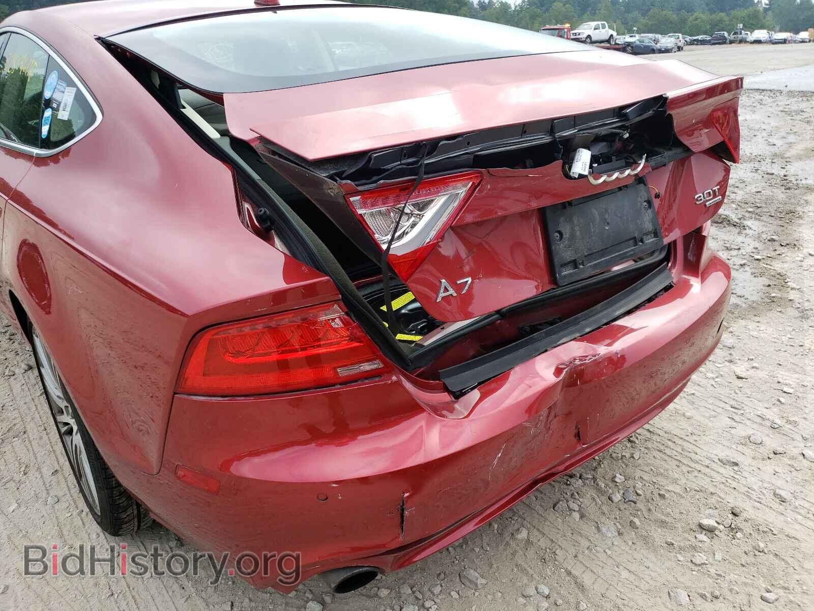 2014 AUDI A7 - VIN: WAUWGAFC2EN140961 - Фото 9