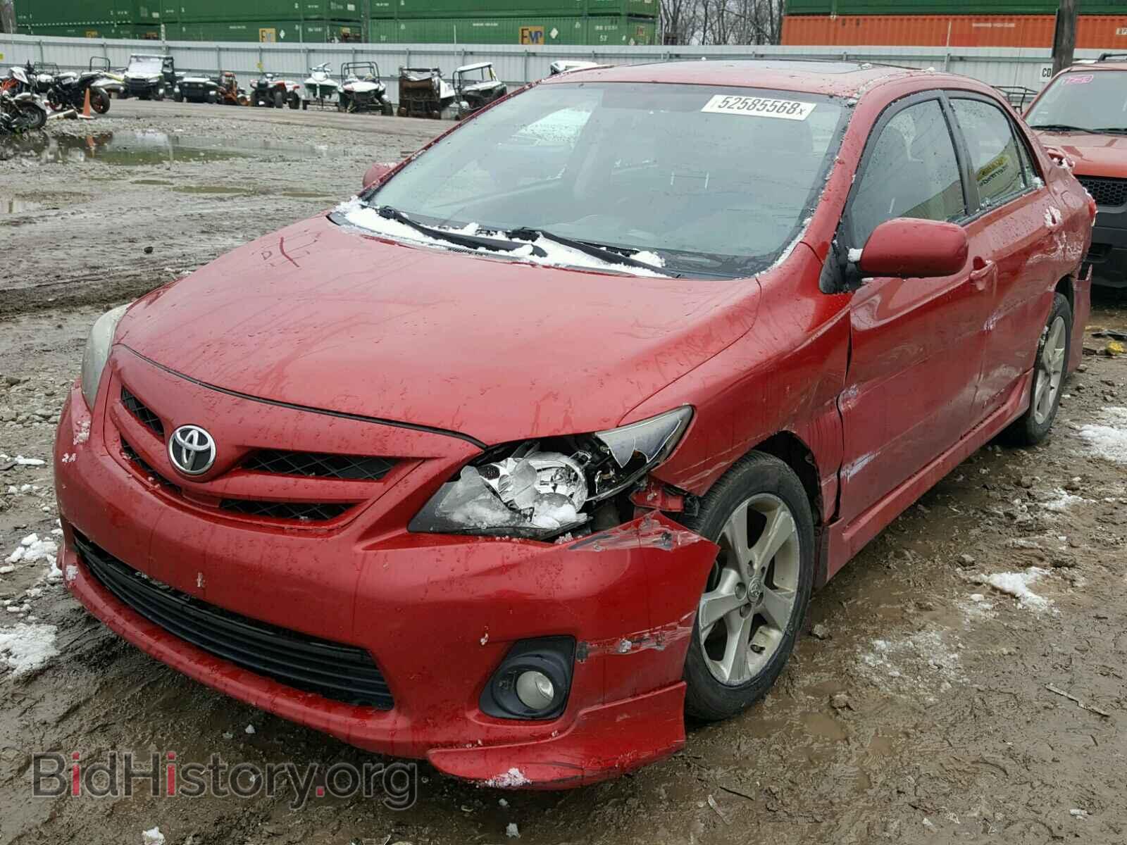 2012 TOYOTA COROLLA BA - VIN: 2T1BU4EEXCC888856 - Фото 2