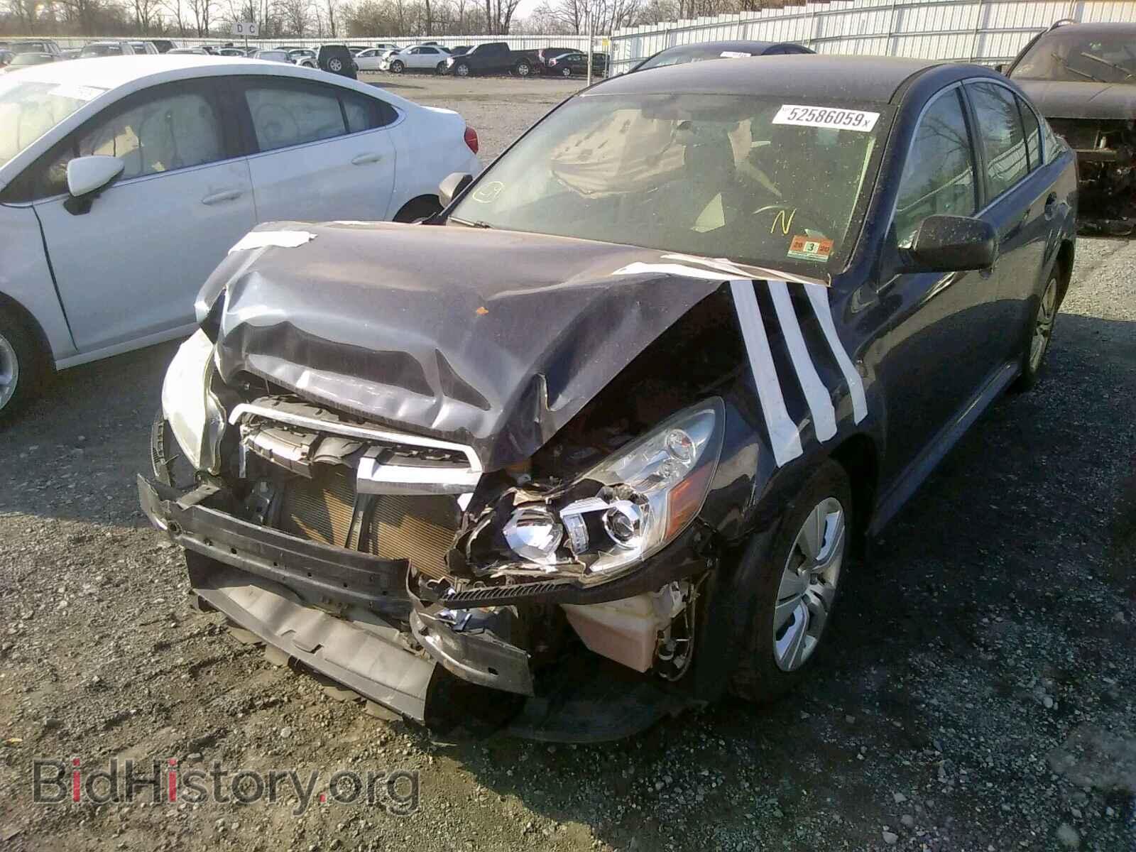2013 SUBARU LEGACY - VIN: 4S3BMBA66D3040812 - Фото 2
