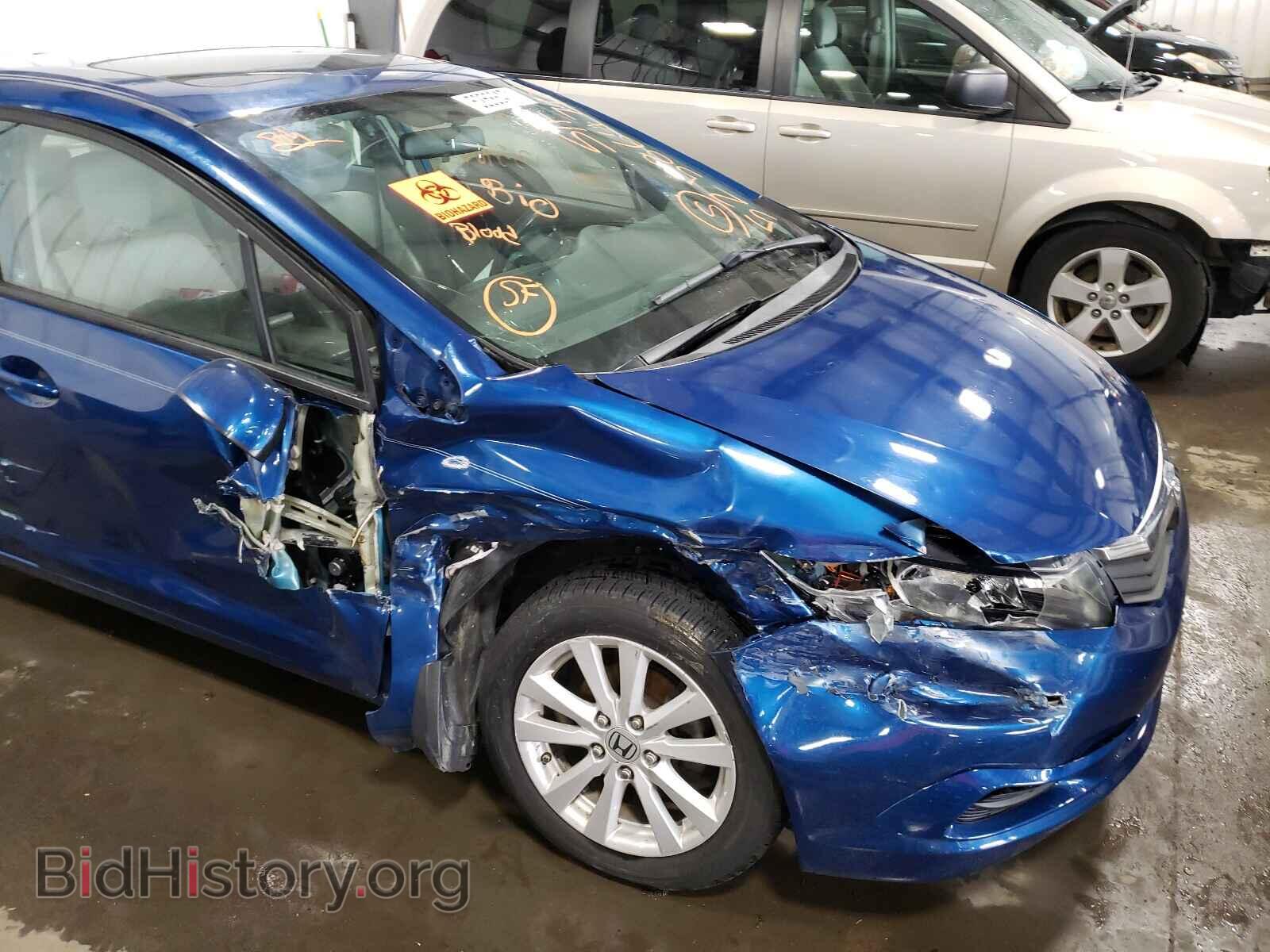 2012 HONDA CIVIC - VIN: 2HGFB2F90CH567266 - Фото 9