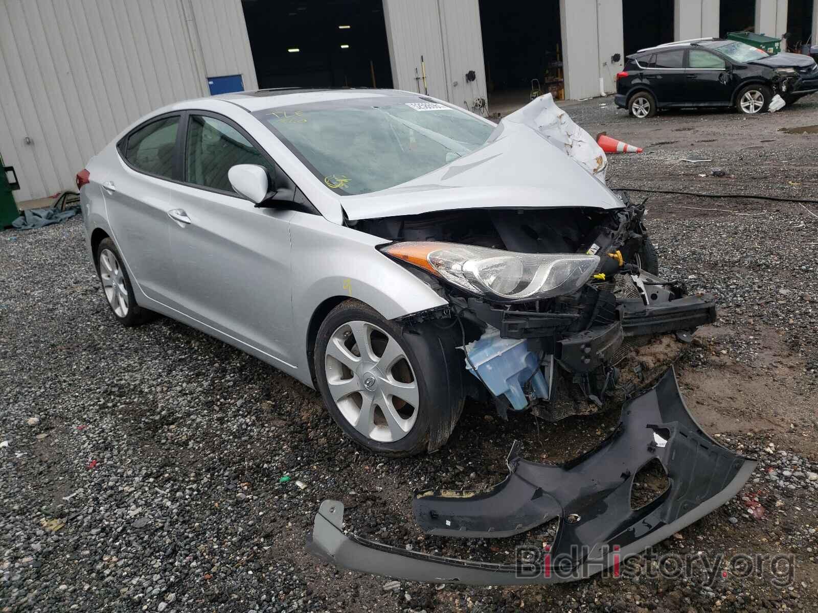 Photo KMHDH4AE2CU326242 - HYUNDAI ELANTRA 2012