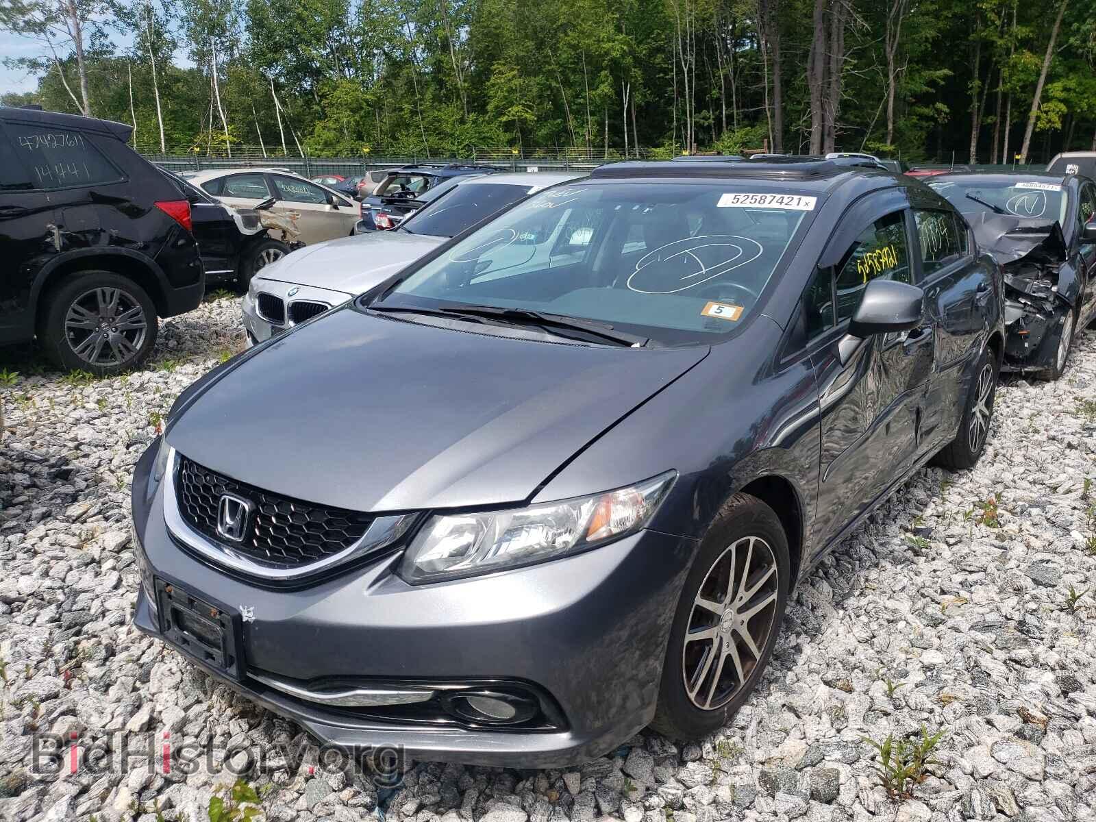 2013 HONDA CIVIC - VIN: 2HGFB2F95DH556894 - Фото 2