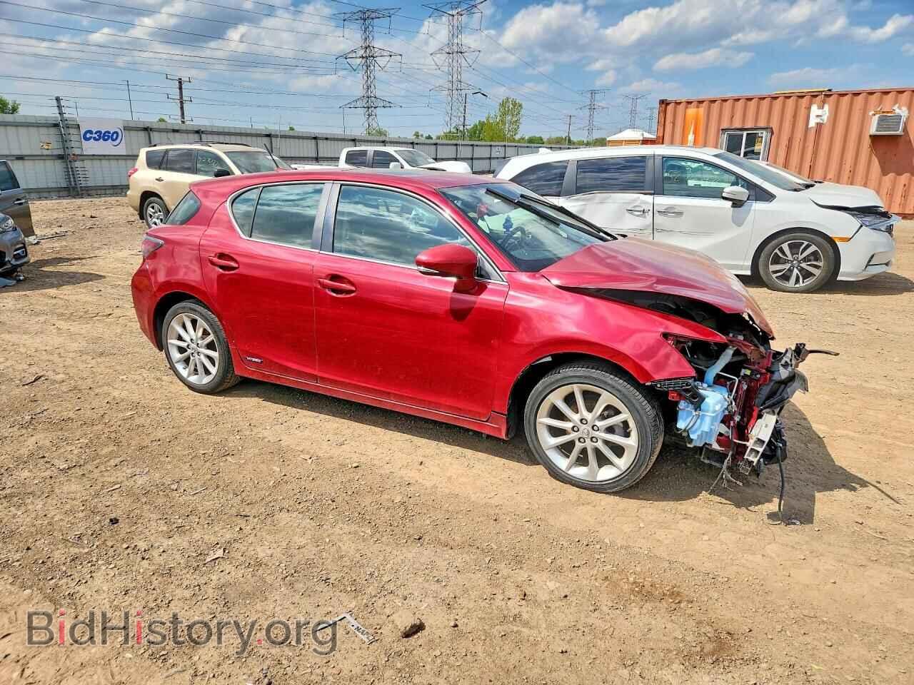2012 LEXUS CT 200 - VIN: JTHKD5BH7C2077288 - Фото 4