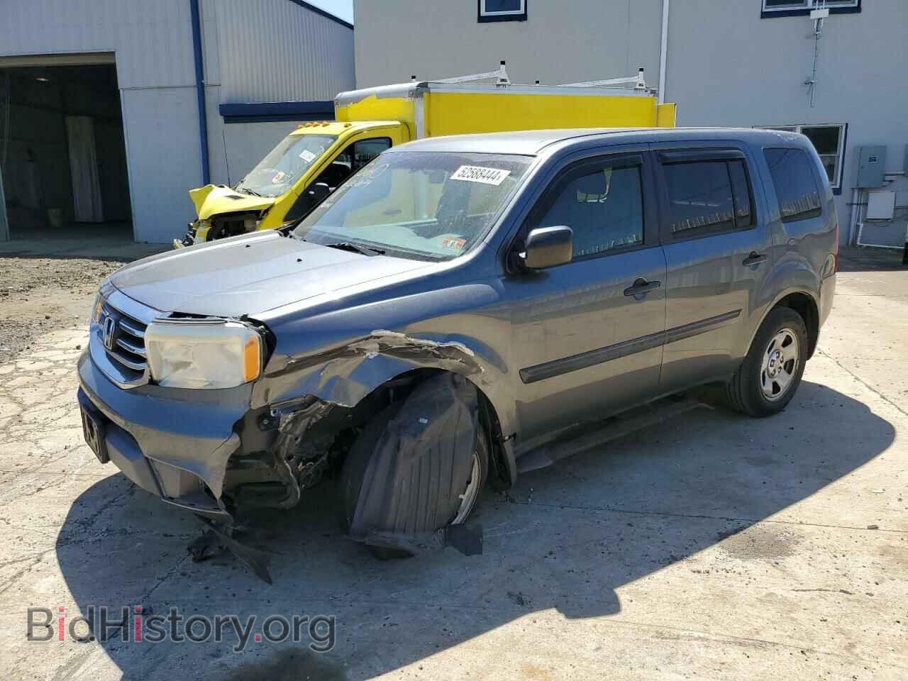 Photo 5FNYF4H22CB069955 - HONDA PILOT 2012