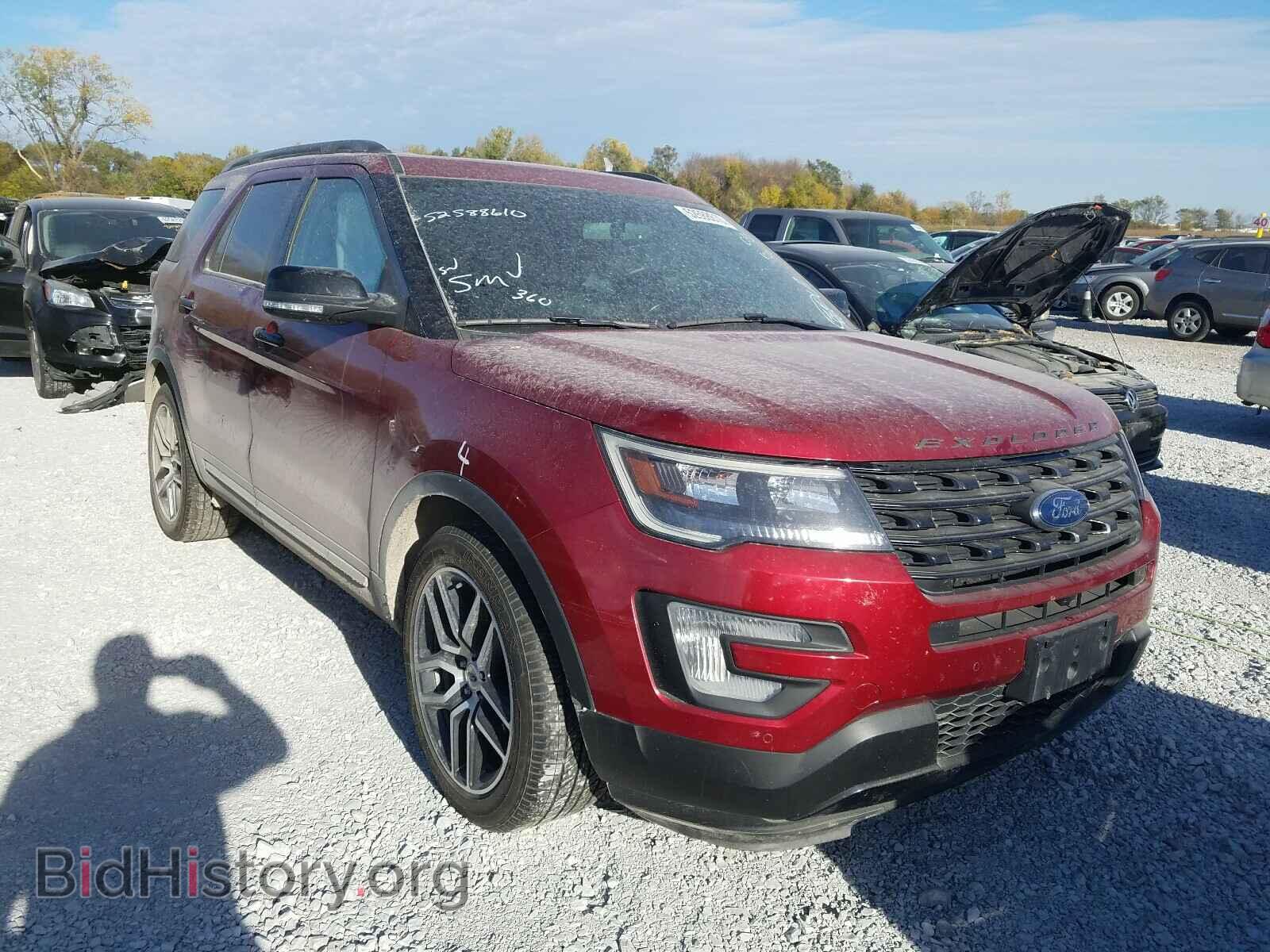 Photo 1FM5K8GT0HGC61884 - FORD EXPLORER 2017