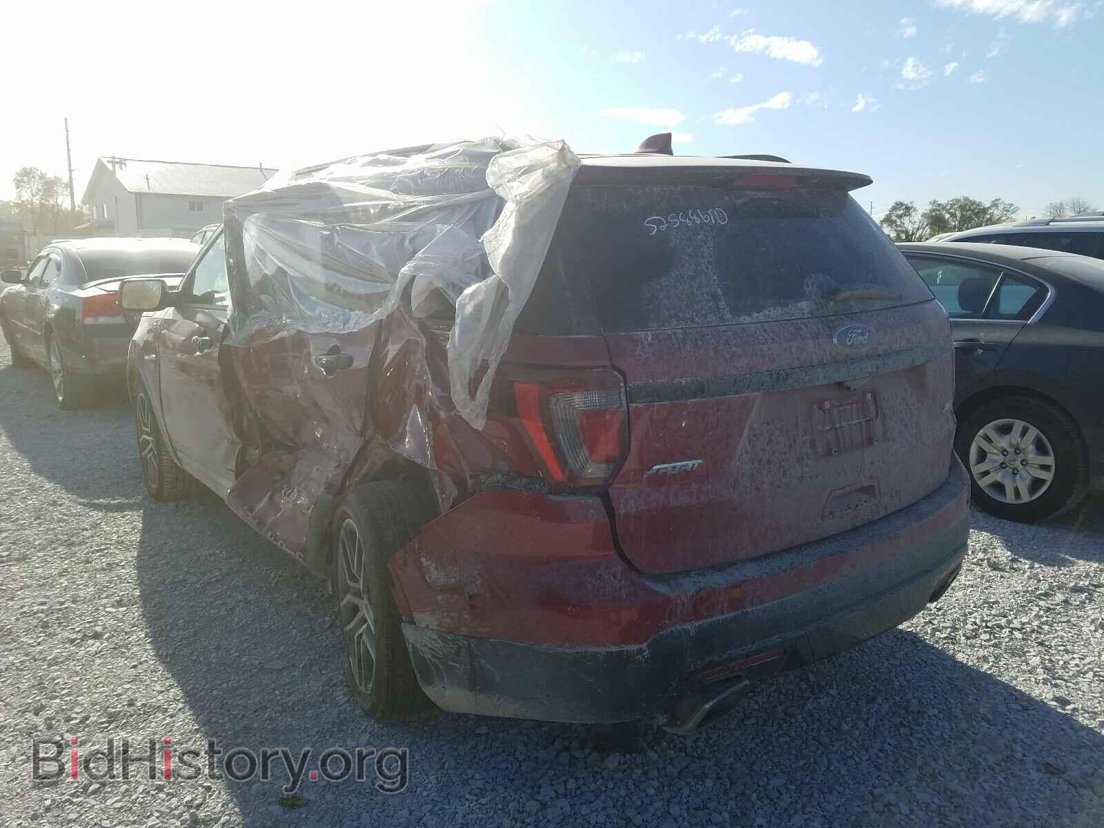 2017 FORD EXPLORER - VIN: 1FM5K8GT0HGC61884 - Photo 3