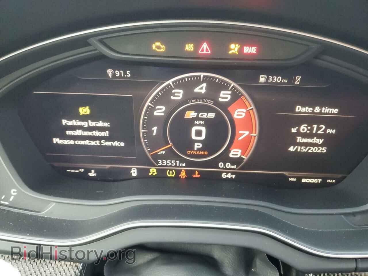 2020 AUDI SQ5 - VIN: WA1B4AFY4L2013451 - Фото 9