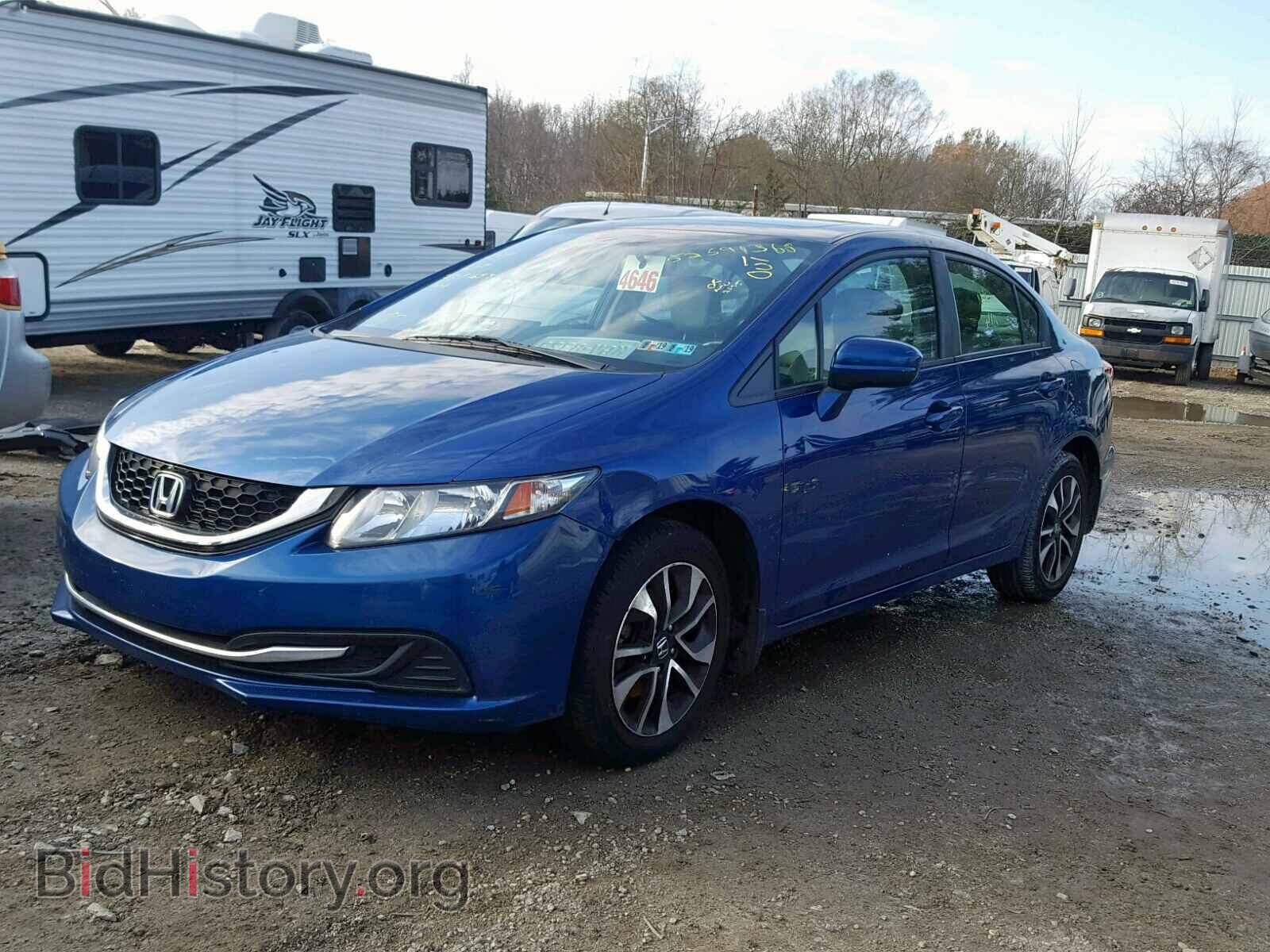 2014 HONDA CIVIC - VIN: 19XFB2F8XEE263608 - Фото 2