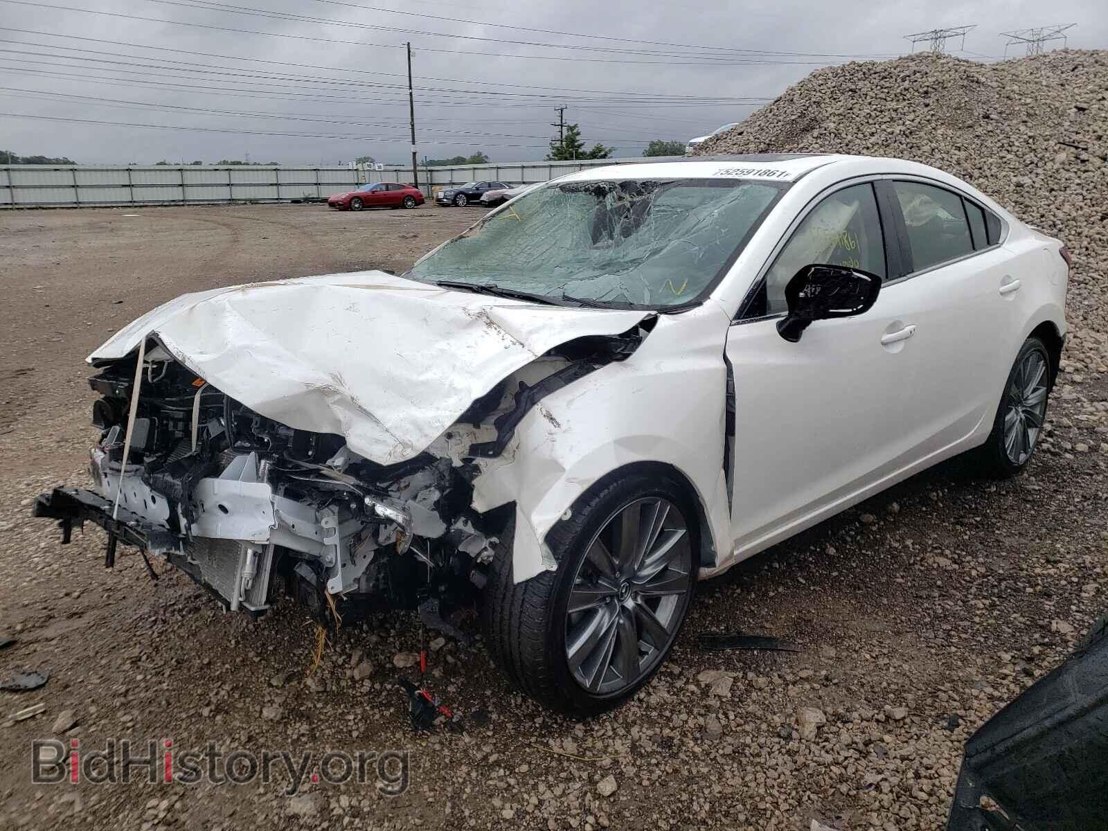 2021 MAZDA 6 - VIN: JM1GL1VM5M1604165 - Фото 2