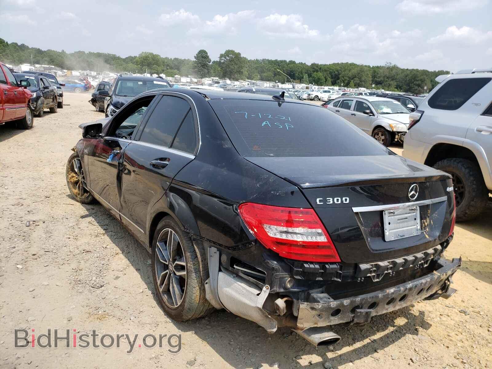 2012 MERCEDES-BENZ C-CLASS - VIN: WDDGF8BB4CA715040 - Фото 3