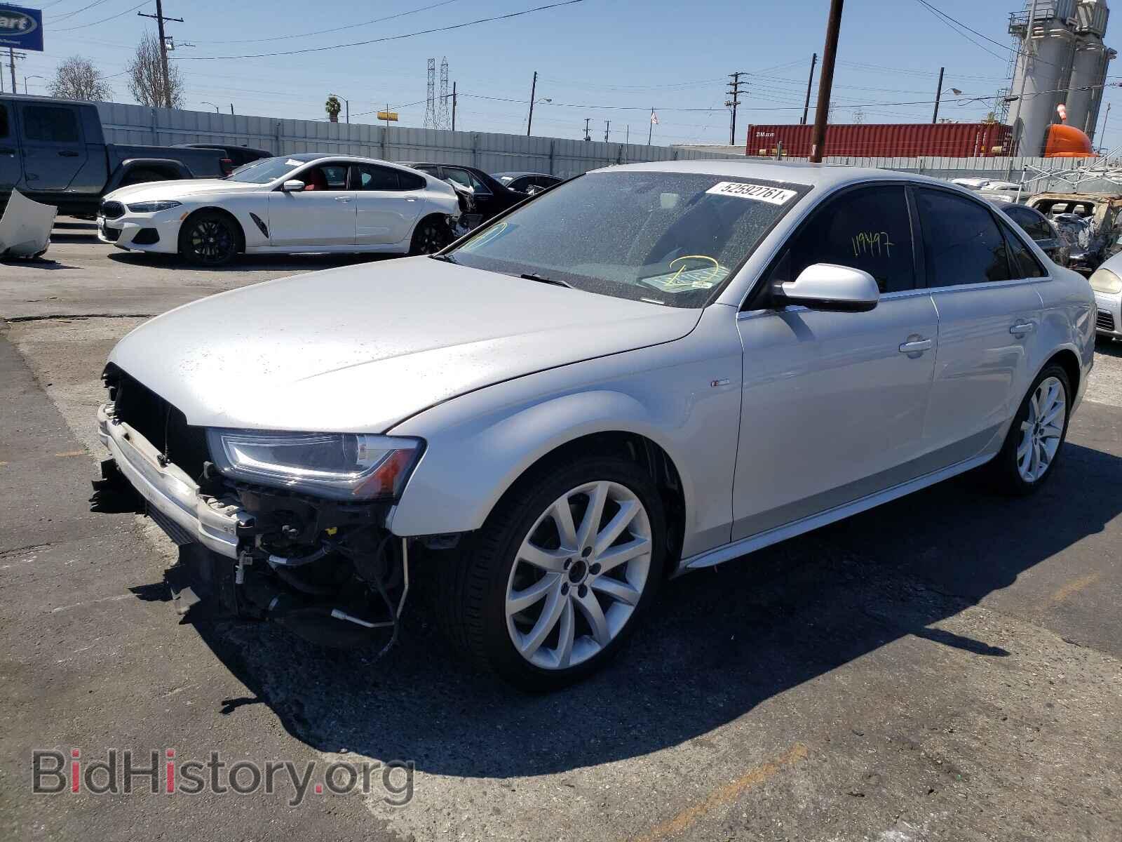 2014 AUDI A4 - VIN: WAUAFAFL5EN001842 - Фото 2