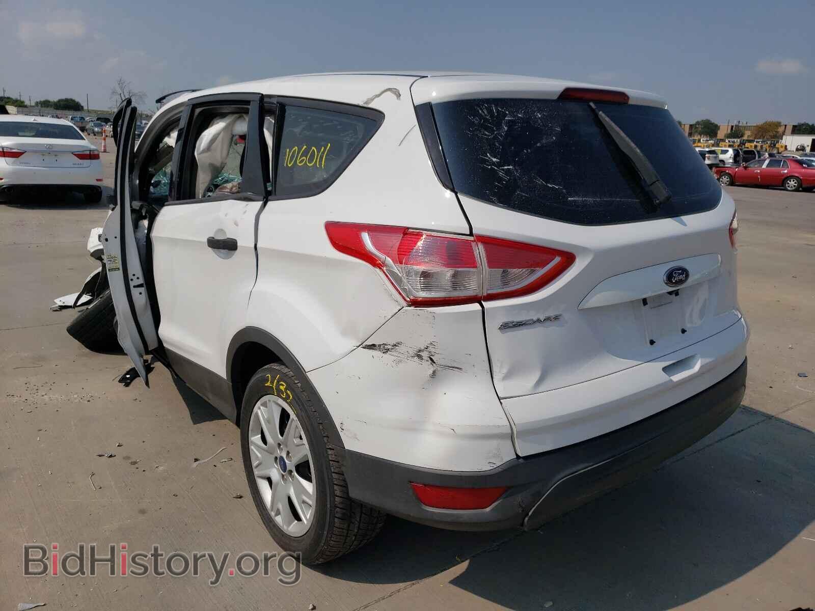 2014 FORD ESCAPE - VIN: 1FMCU0F76EUC60680 - Фото 3
