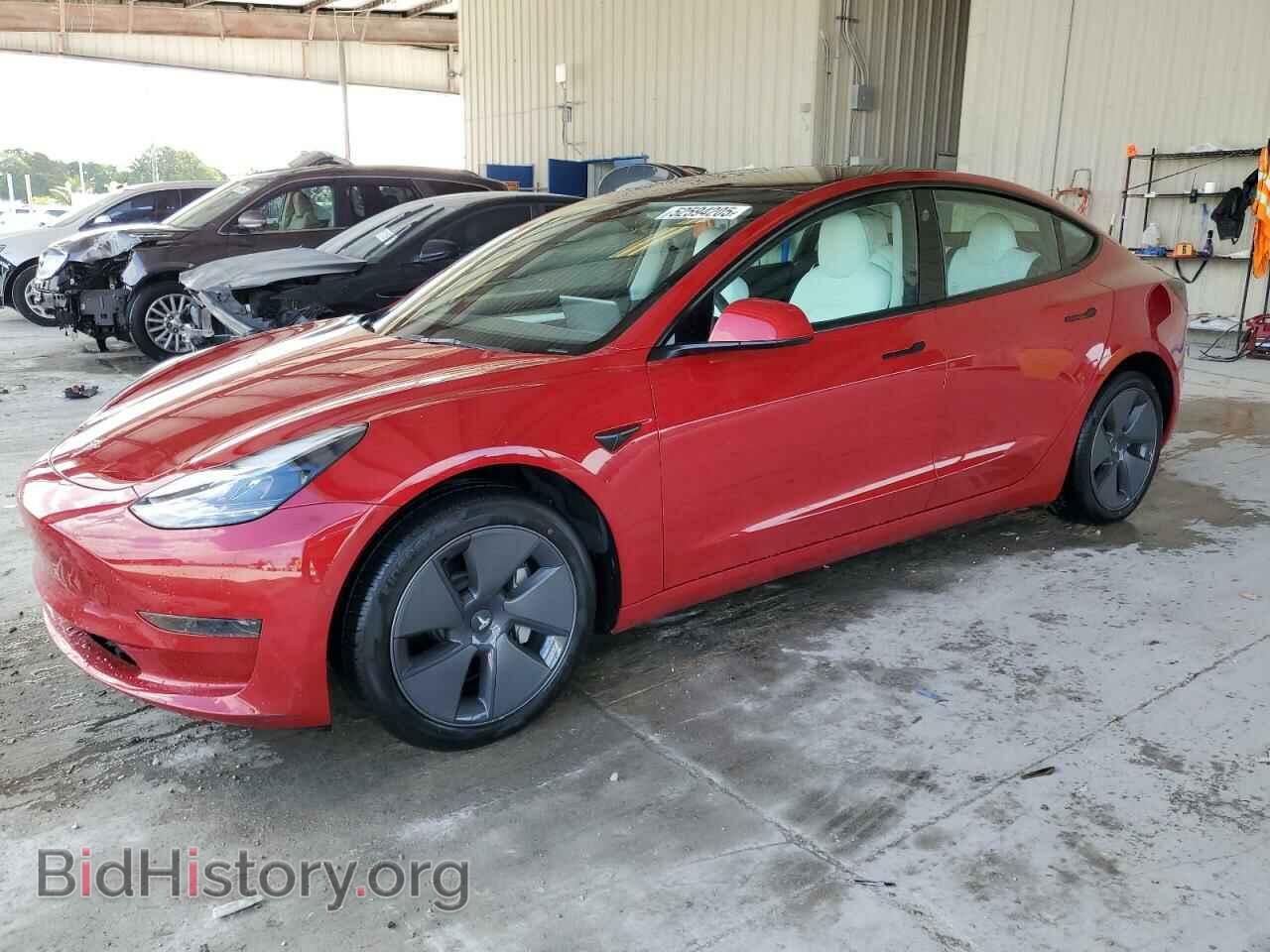 Фотография 5YJ3E1EA0NF329568 - TESLA MODEL 3 2022