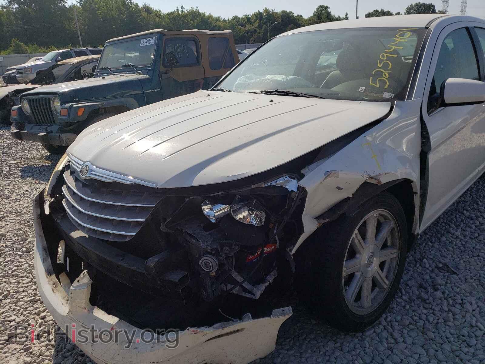 2007 CHRYSLER SEBRING - VIN: 1C3LC66M07N549281 - Фото 9