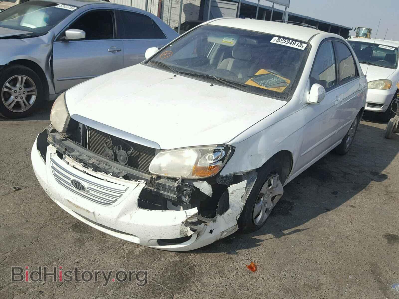 2007 KIA SPECTRA EX - VIN: KNAFE122575485505 - Фото 2
